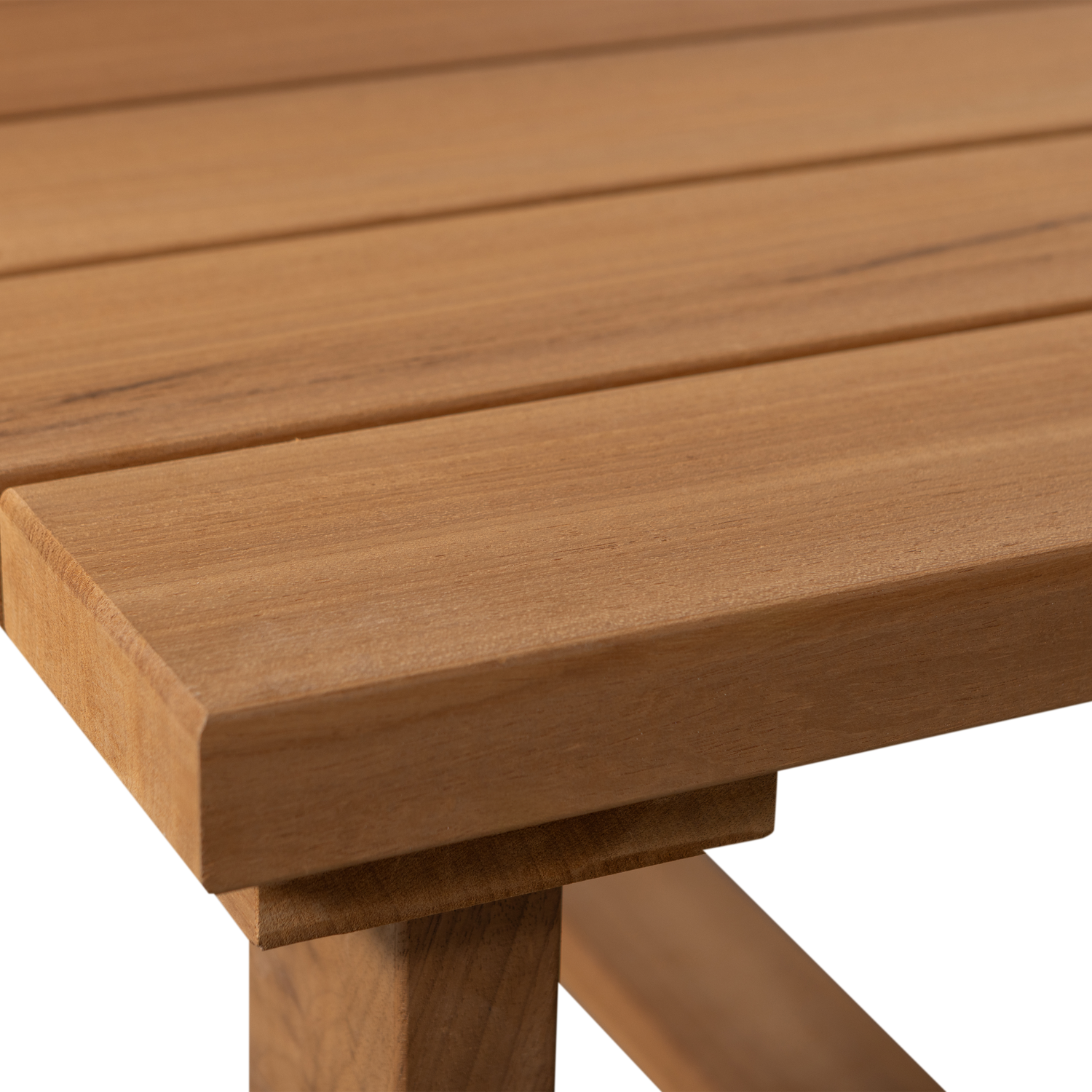 Banco tuin salontafel ayous hout naturel [fsc]