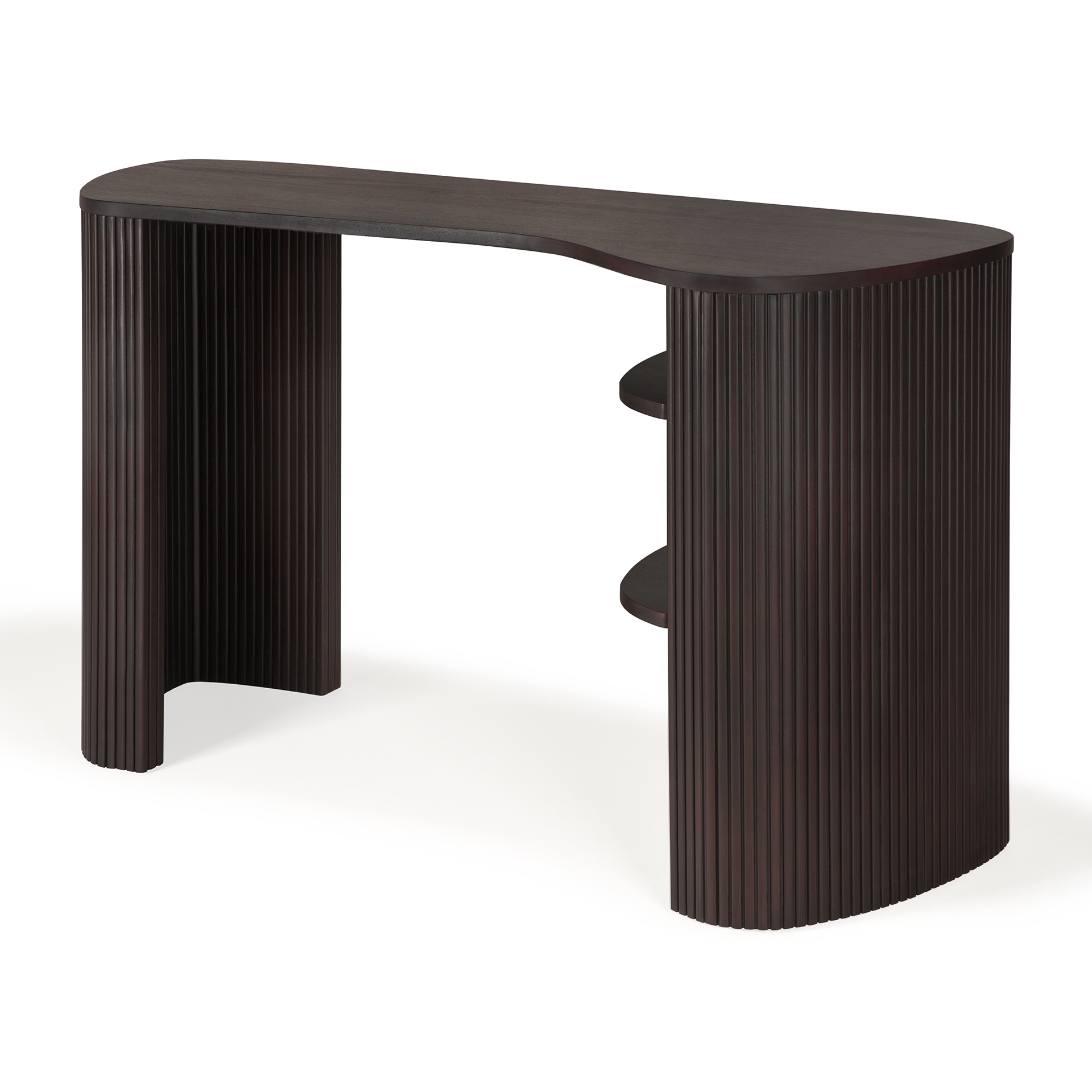 Ethnicraft - Roller Max bureau - mahonie donkerbruin