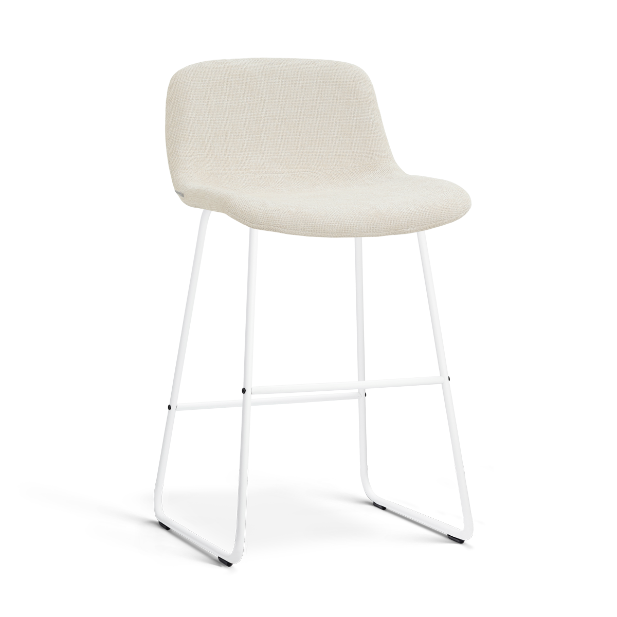 Barkruk Nino-Mats wit onderstel 65 cm 