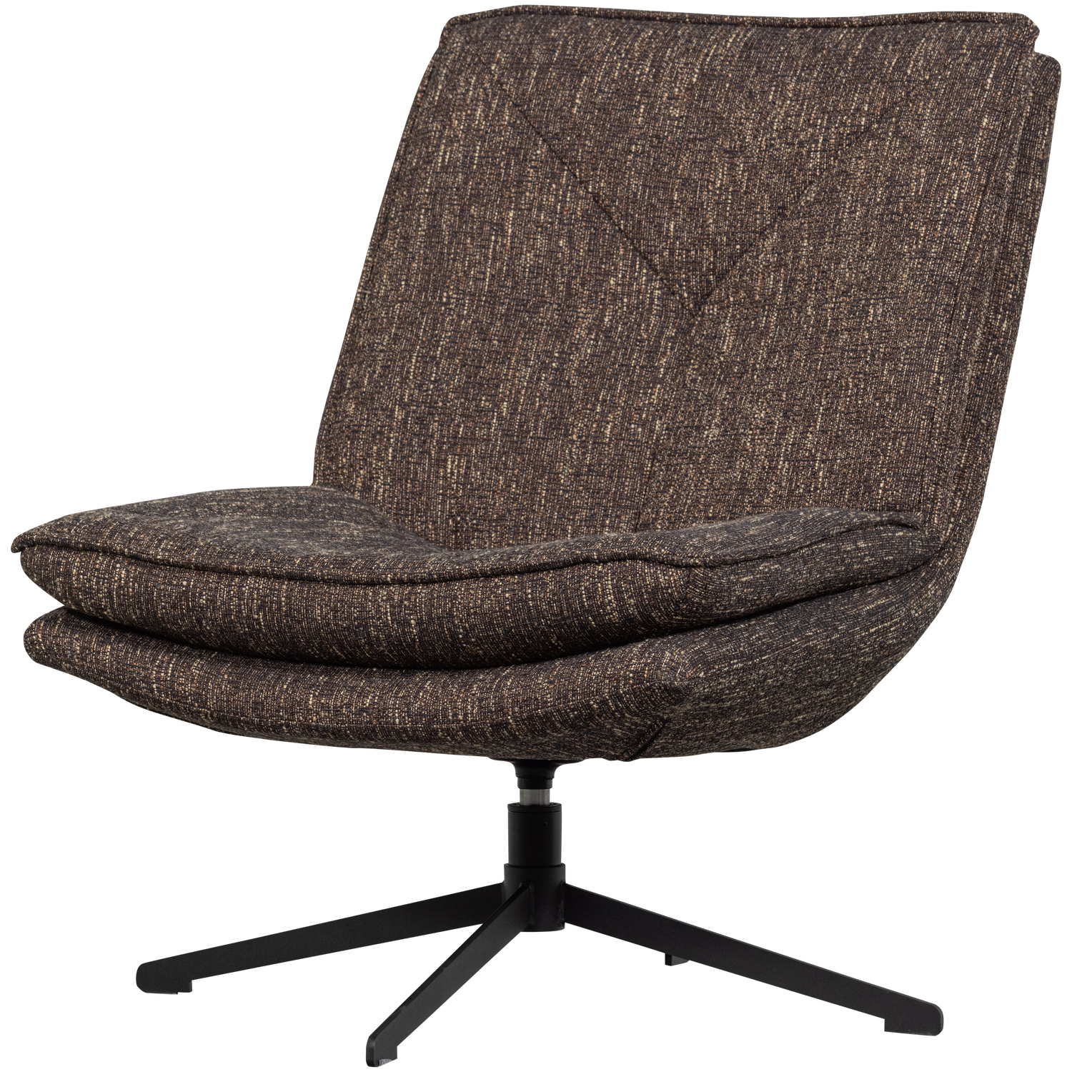 Milaro draaifauteuil naturel melange