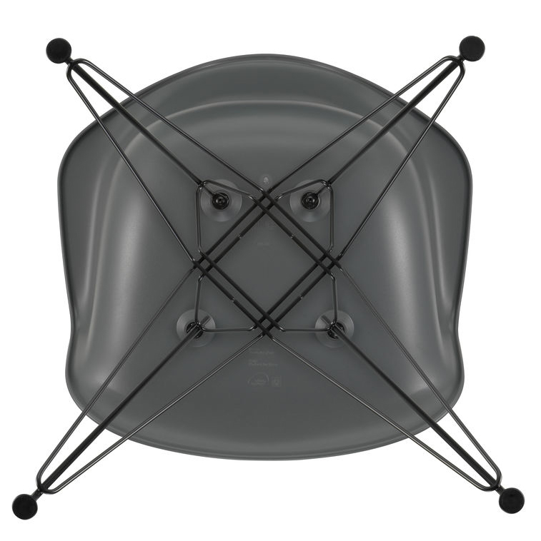 Vitra Eetkamerstoel DAR RE zwart