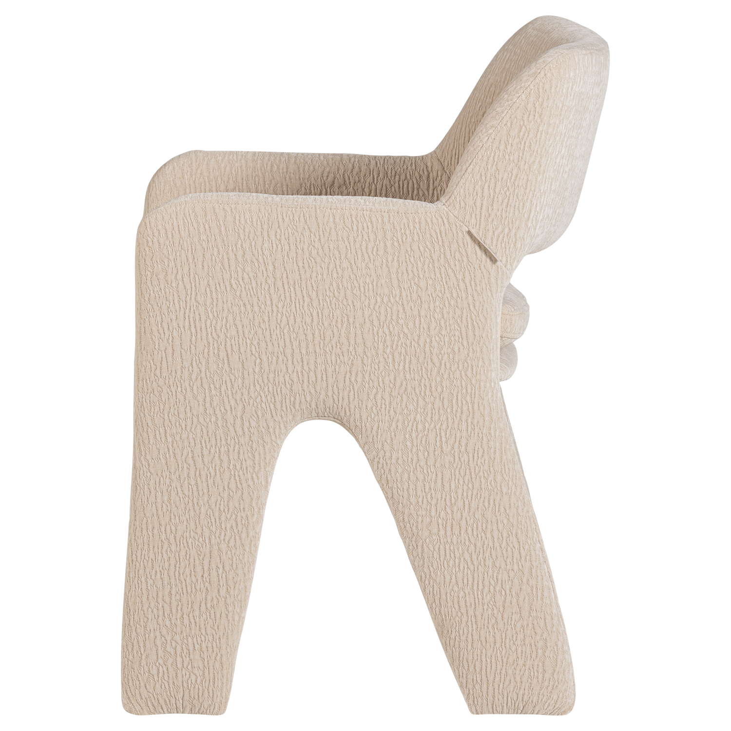 Bigfoot eetkamerstoel chenille taupe [fsc]