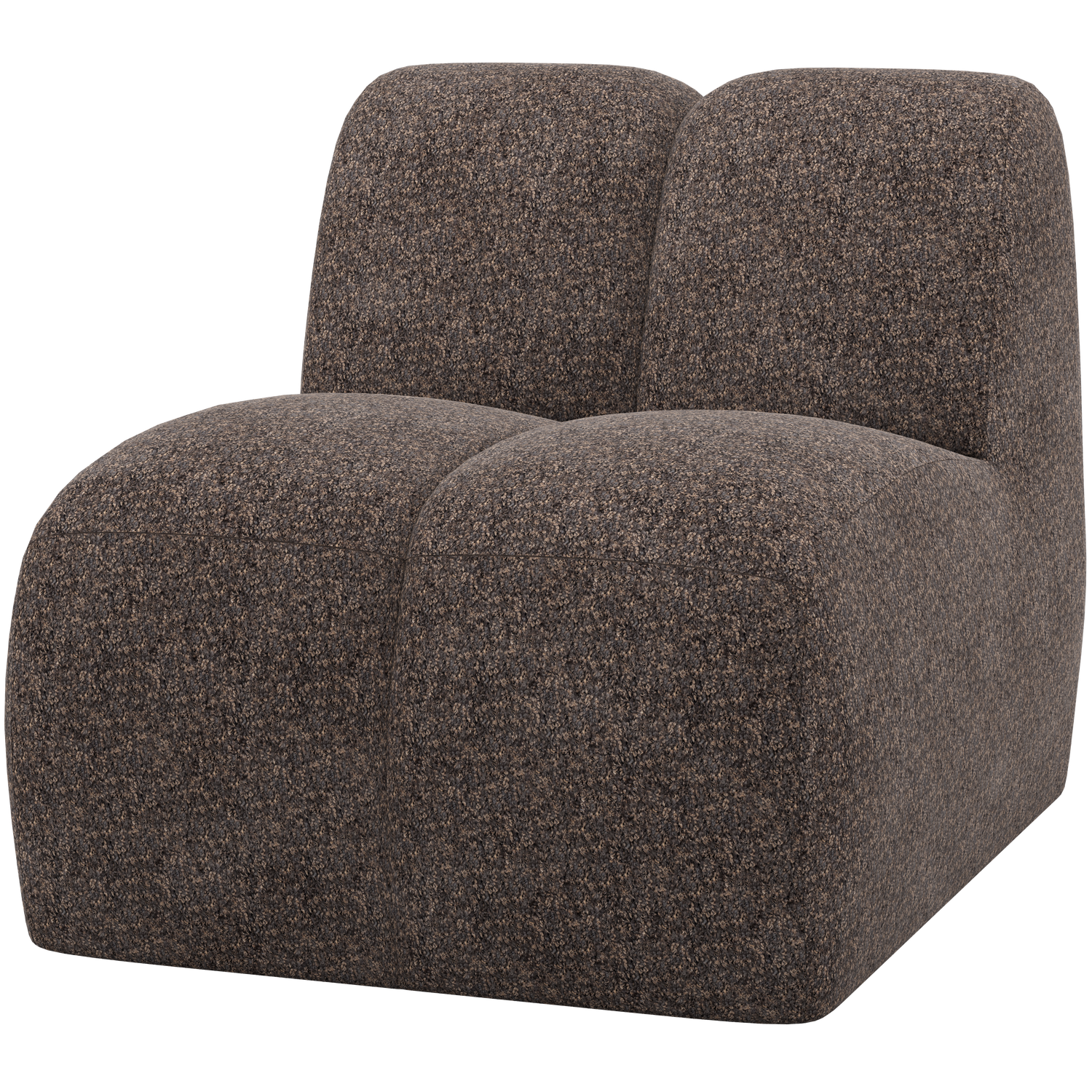 Mojo 1-zits element boucle ecru melange