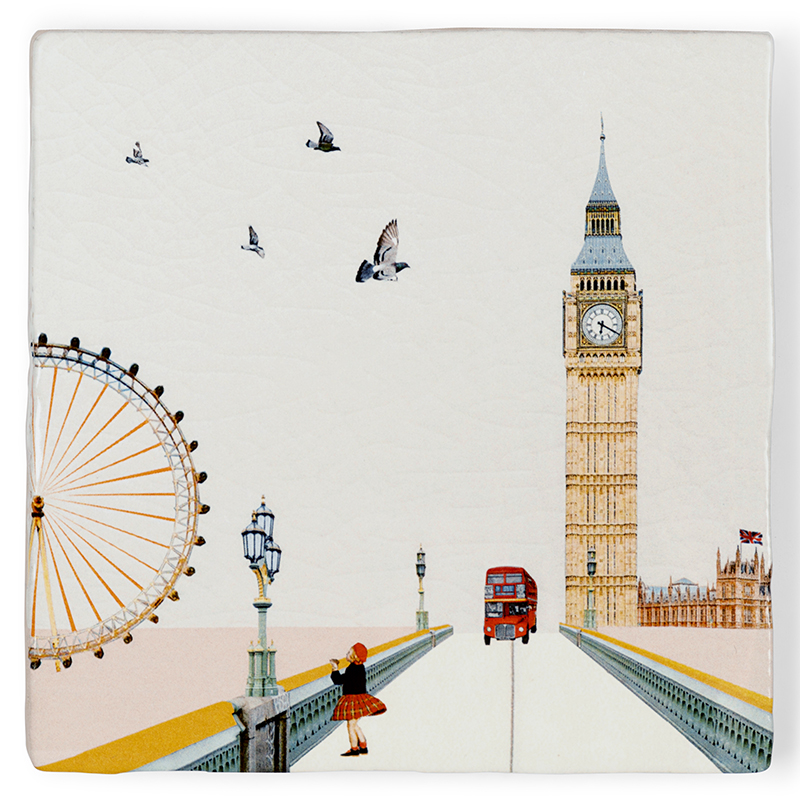StoryTiles wandtegel Eye on London