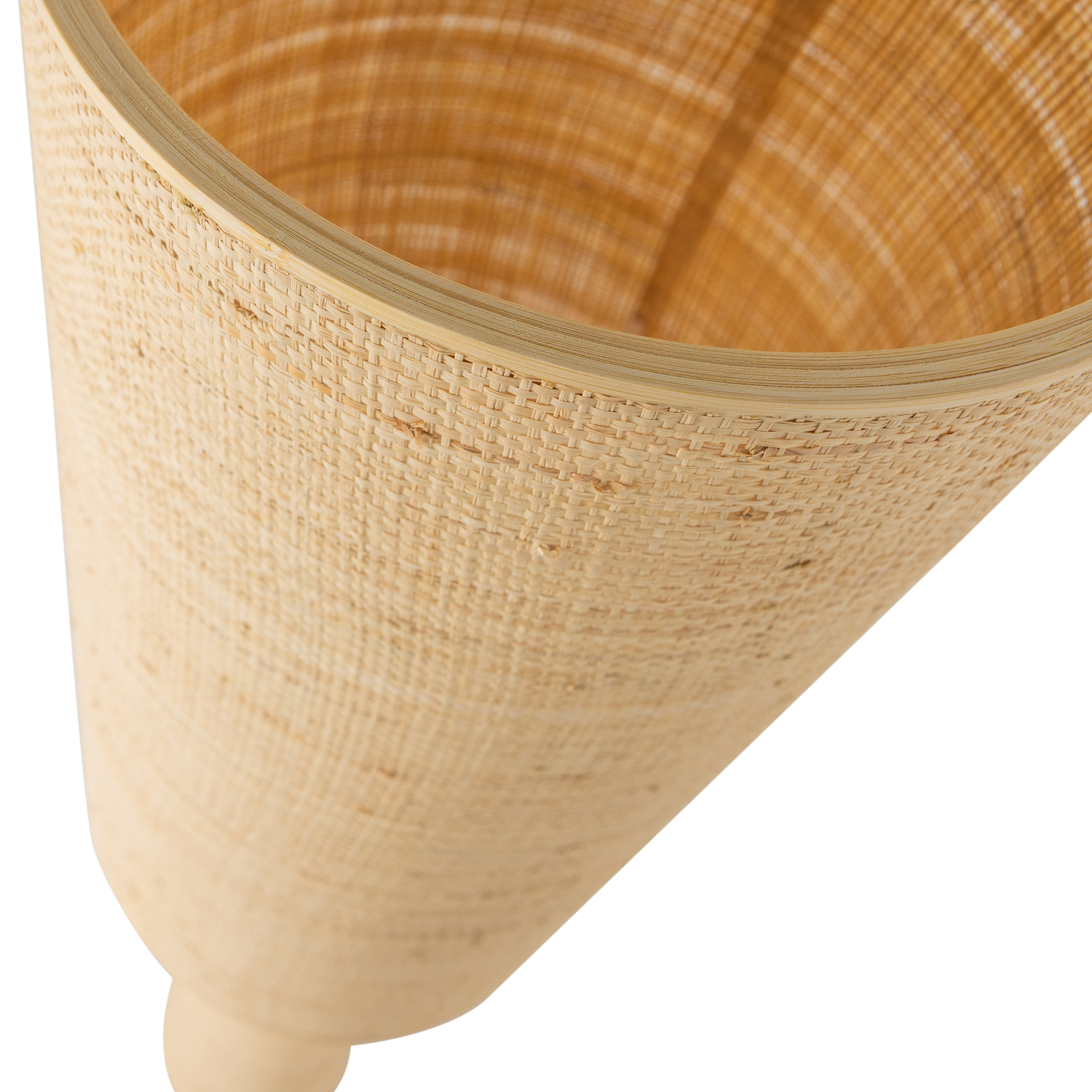 Syro vloerlamp raffia naturel 130xo30 cm
