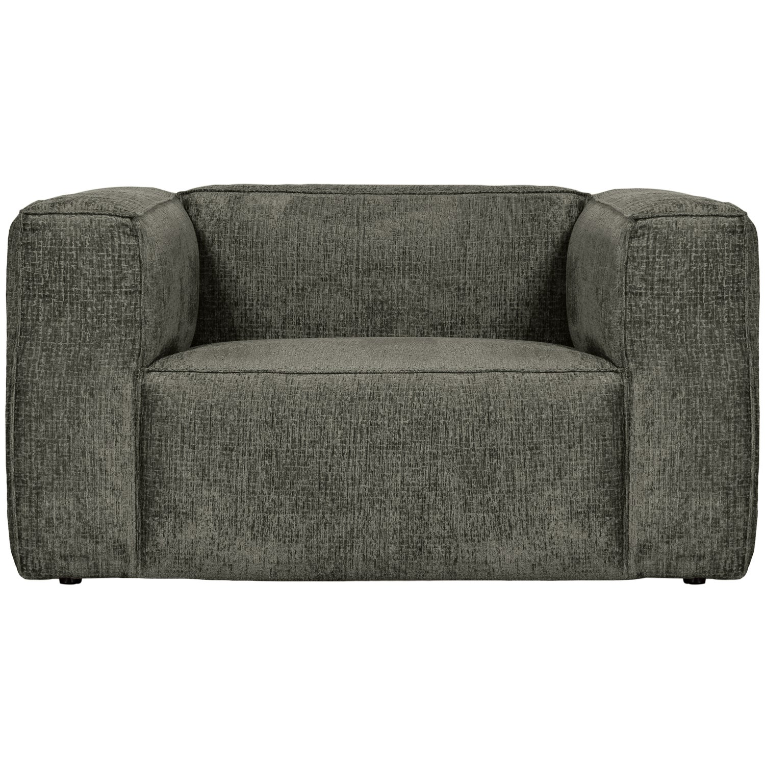 Bean fauteuil chenille velvet naturel