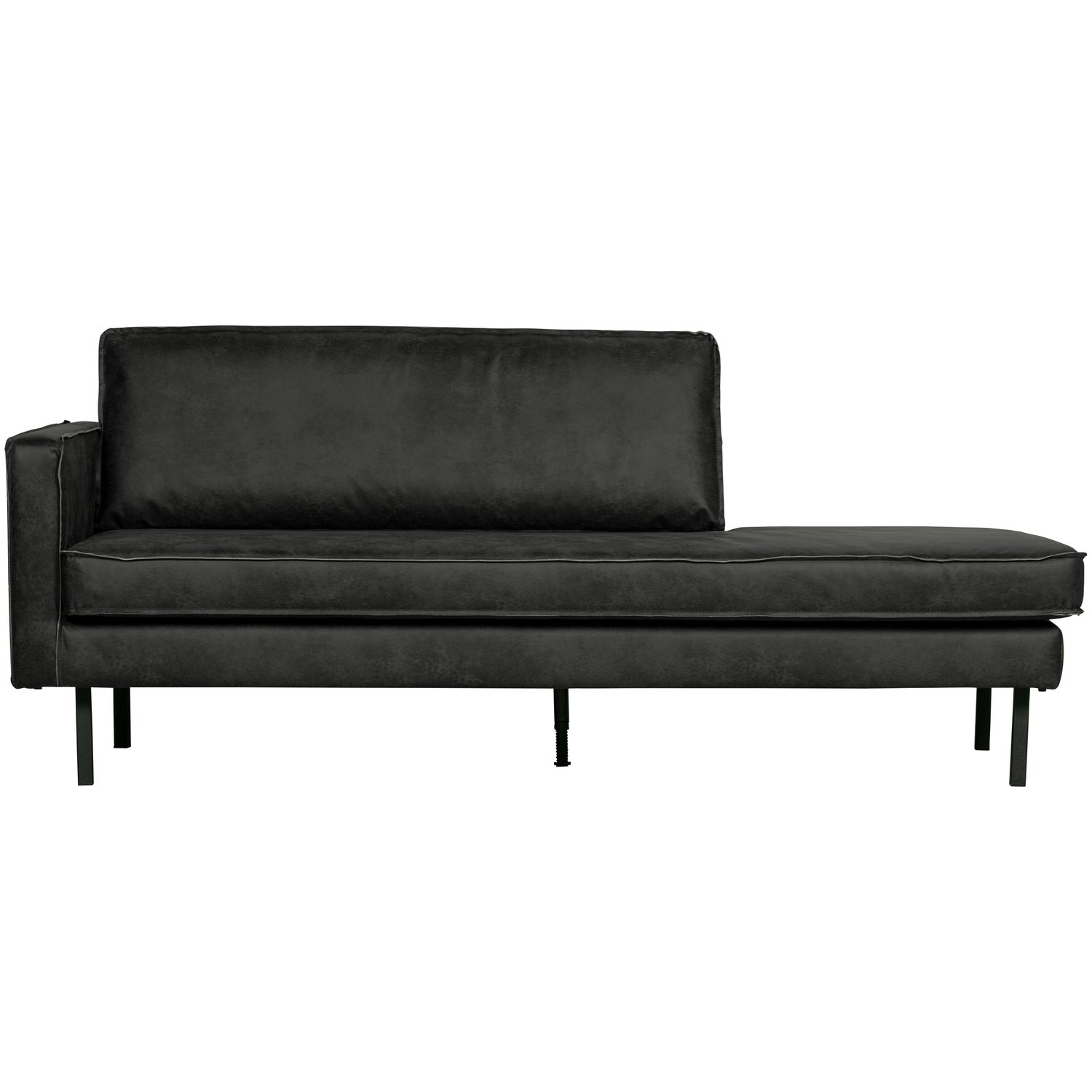 Rodeo daybed links structure velvet brass