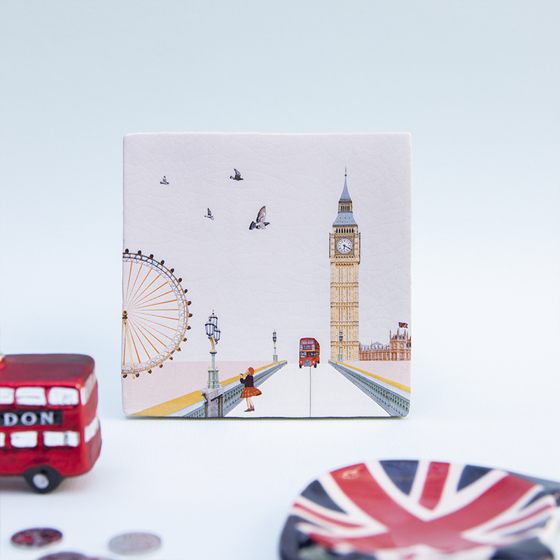 StoryTiles wandtegel Eye on London