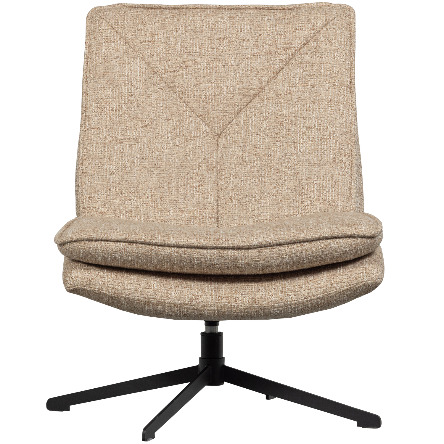 Milaro draaifauteuil naturel melange