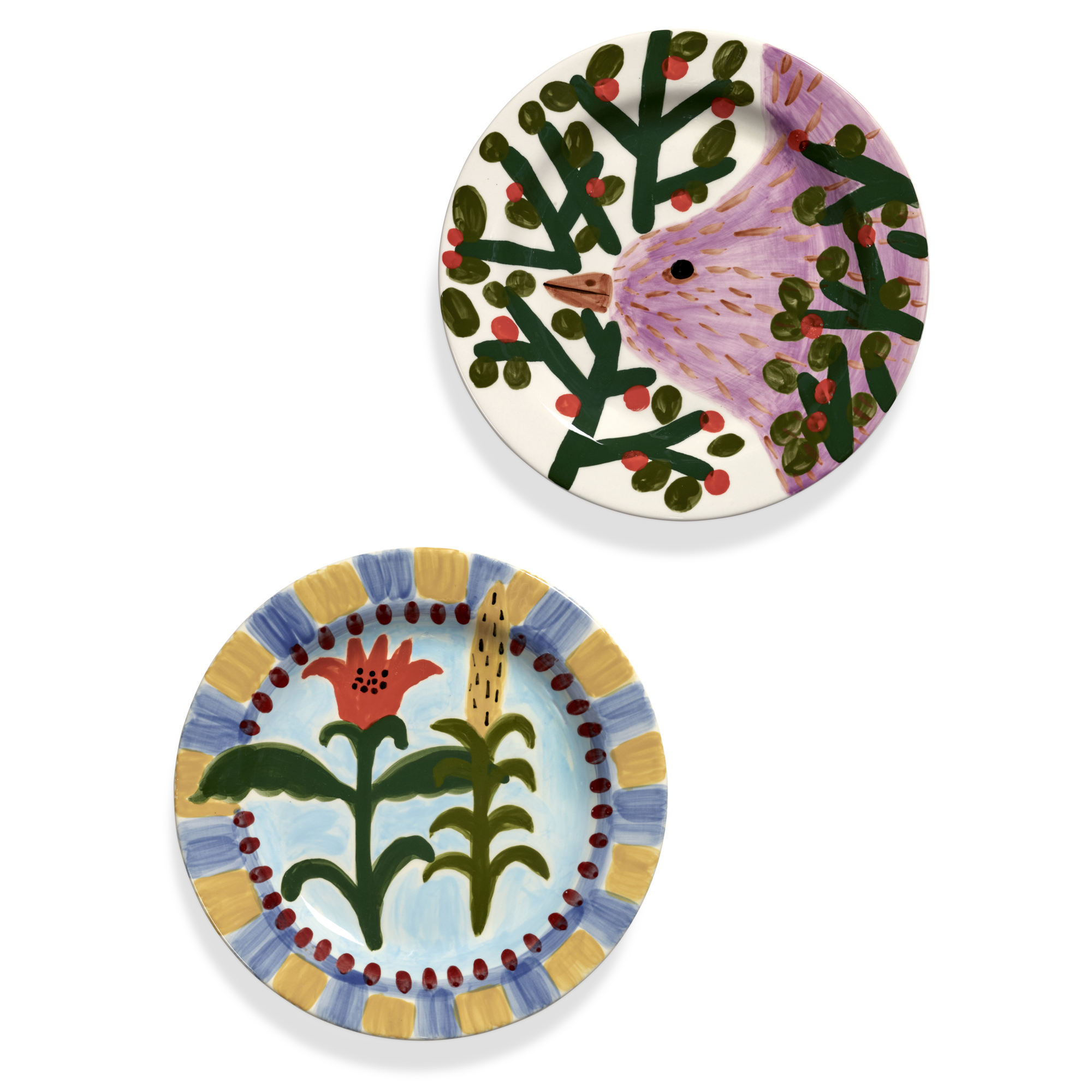 Serax Servies dinerbord mix Jane January - set van 2