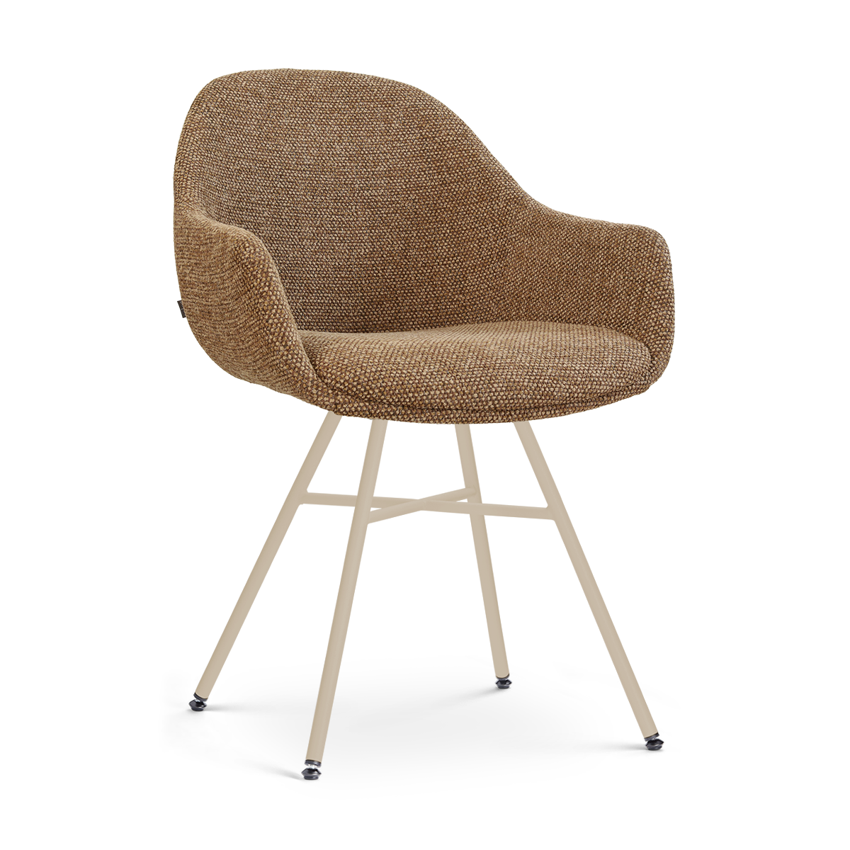 Eetkamerstoel Noa-Mae beige onderstel