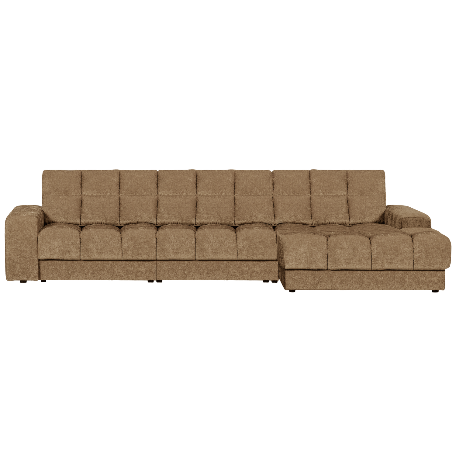 Second date chaise longue rechts ribstof terrazzo