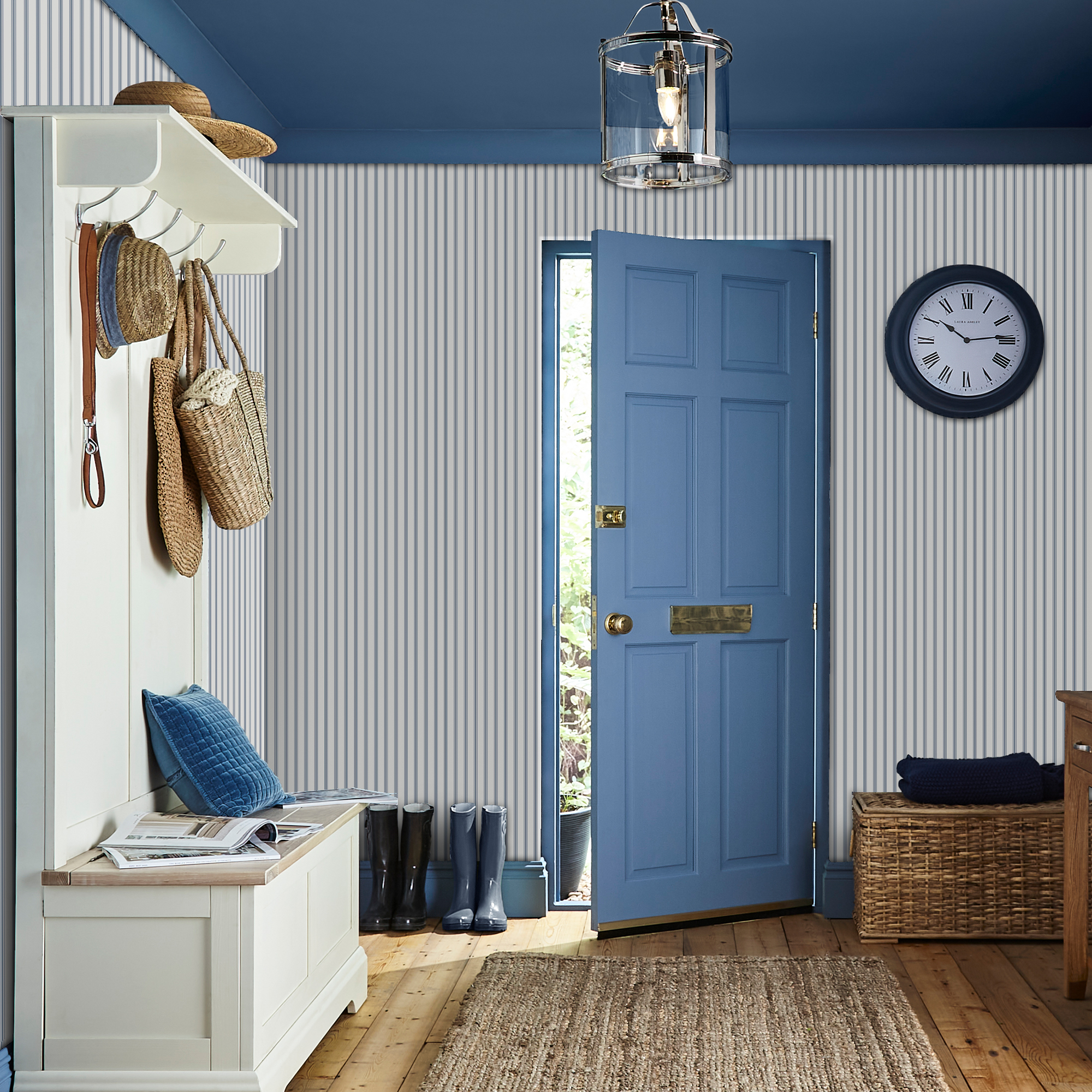 Behang Laura Ashley Farnworth Stripe