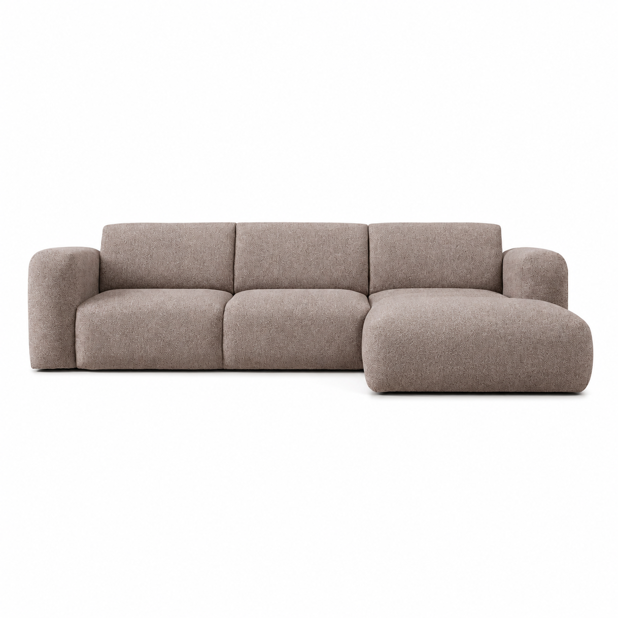 Riva Hoekbank Bruin, Chaise Longue