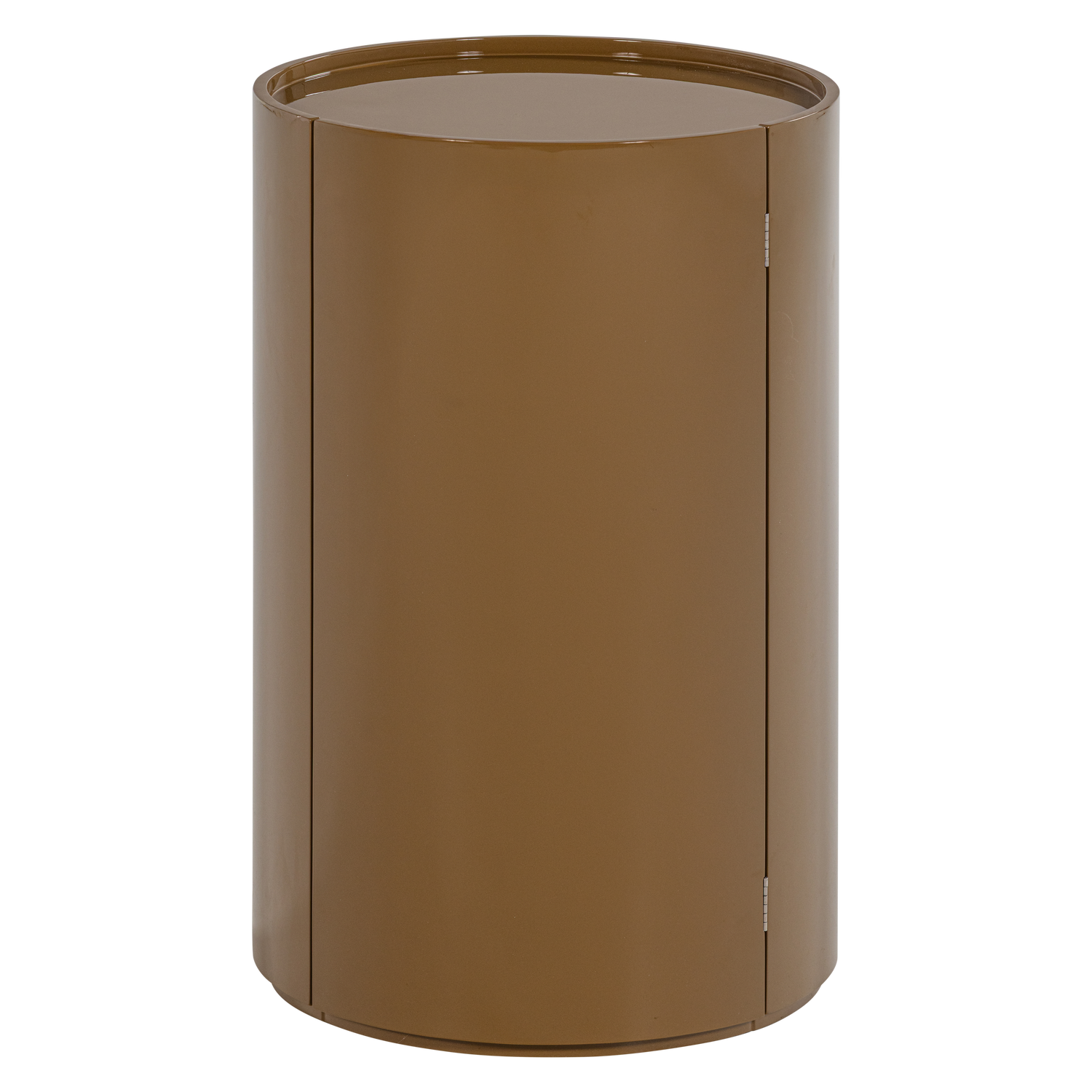 Sera ronde kast 72xo45 cm hout hoogglans honinggeel [fsc]