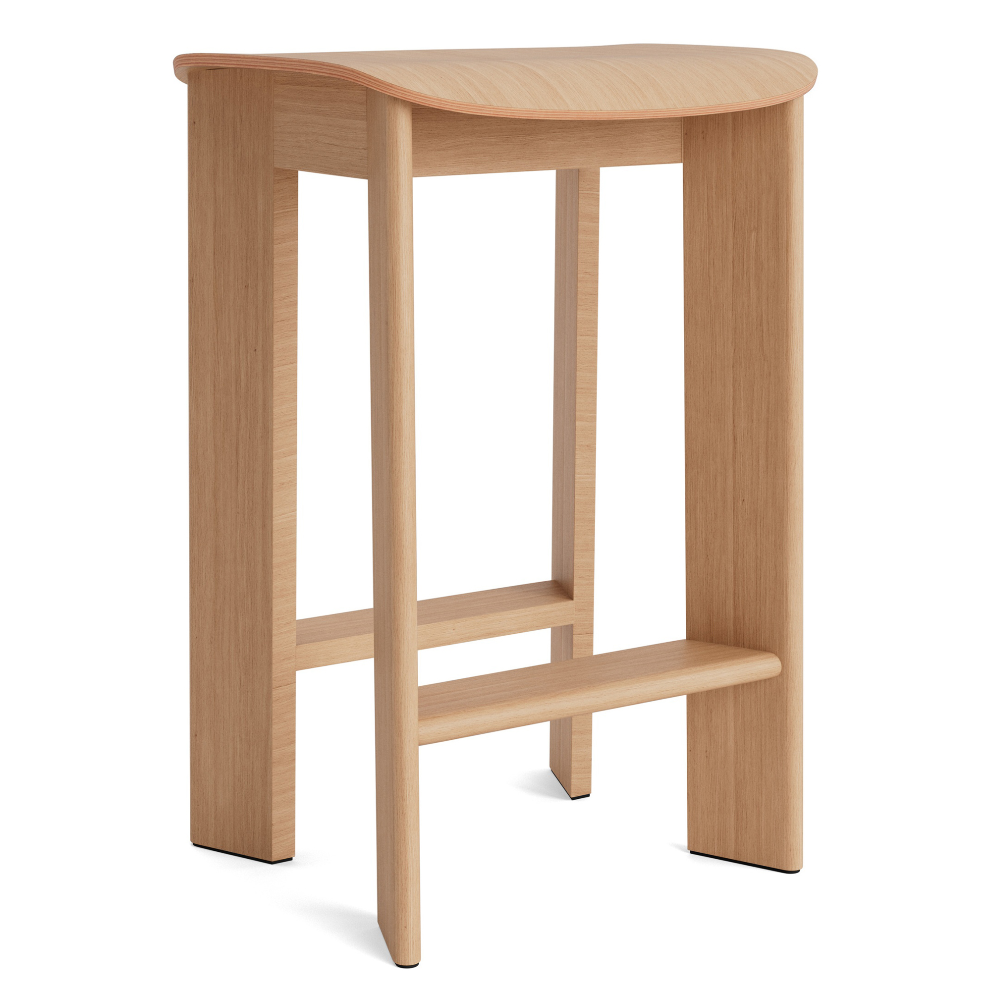 HAY Barkruk Chisel 30 bar stool oak