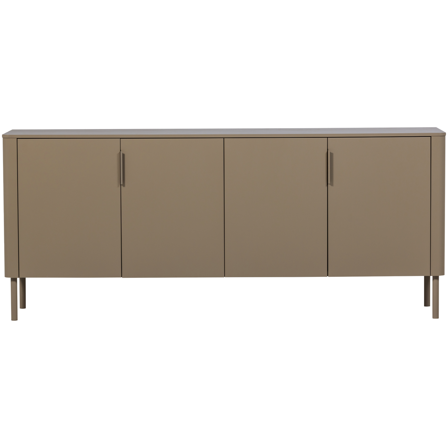 Gunnar dressoir 200 cm grenen mud [fsc]