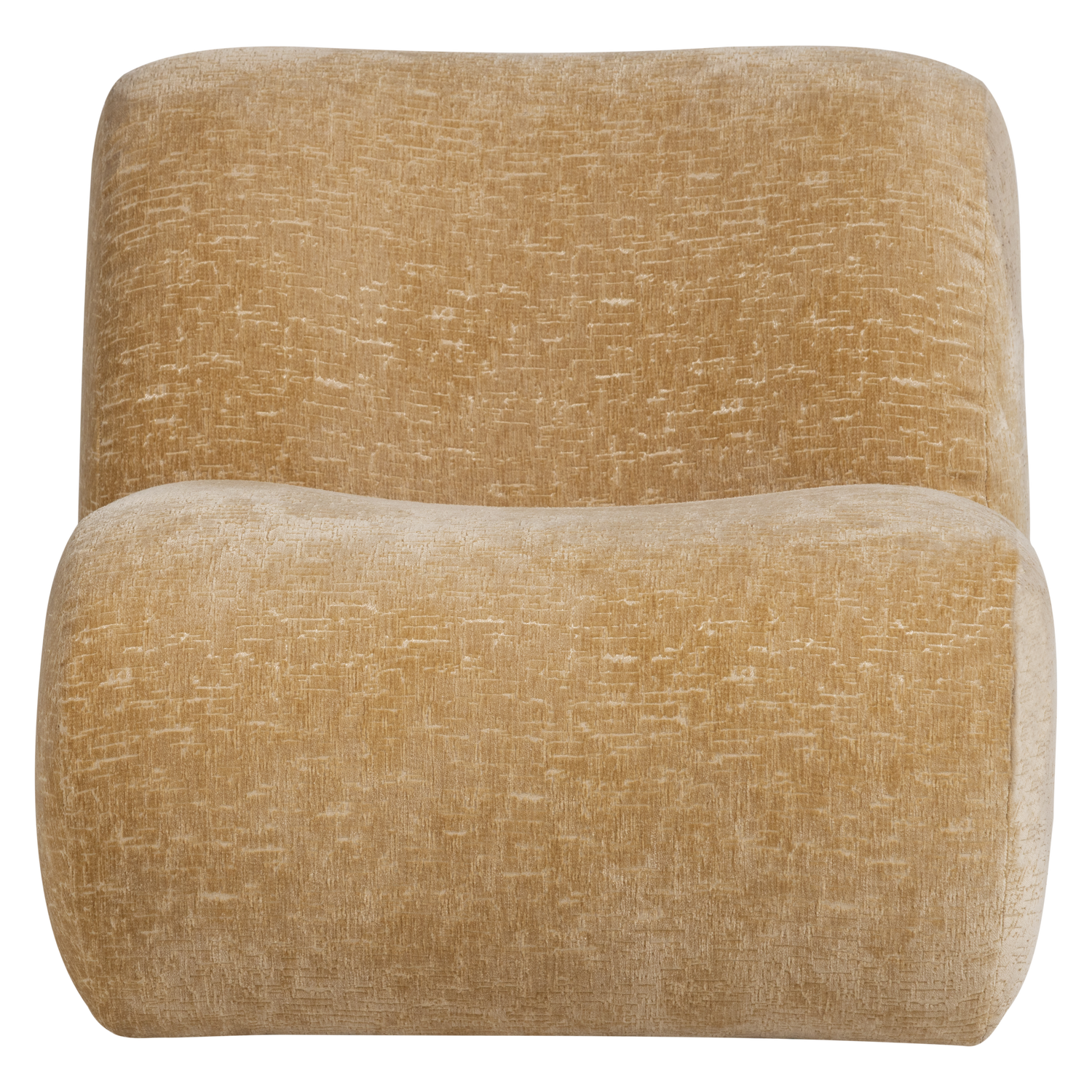 Nomu fauteuil grove chenille lichtbruin [fsc]