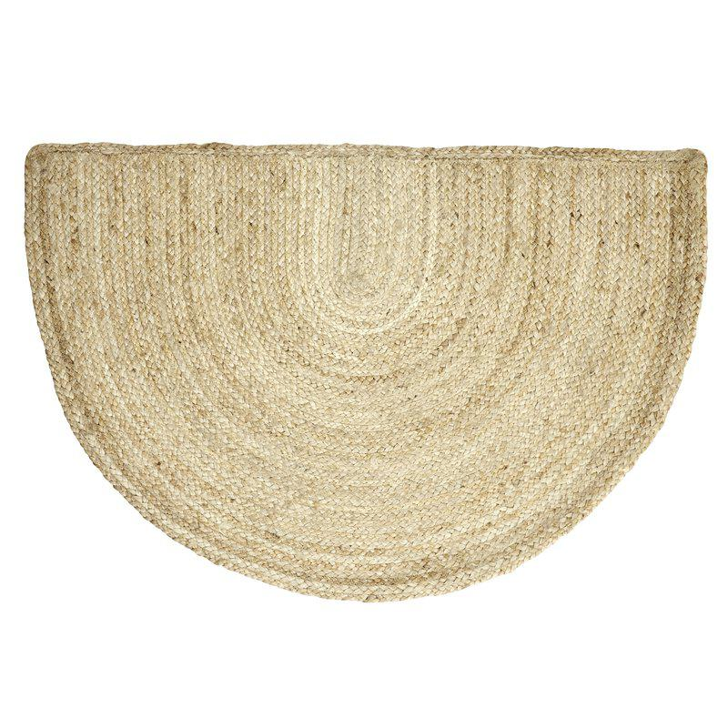 Merida vloerkleed/deurmat naturel jute