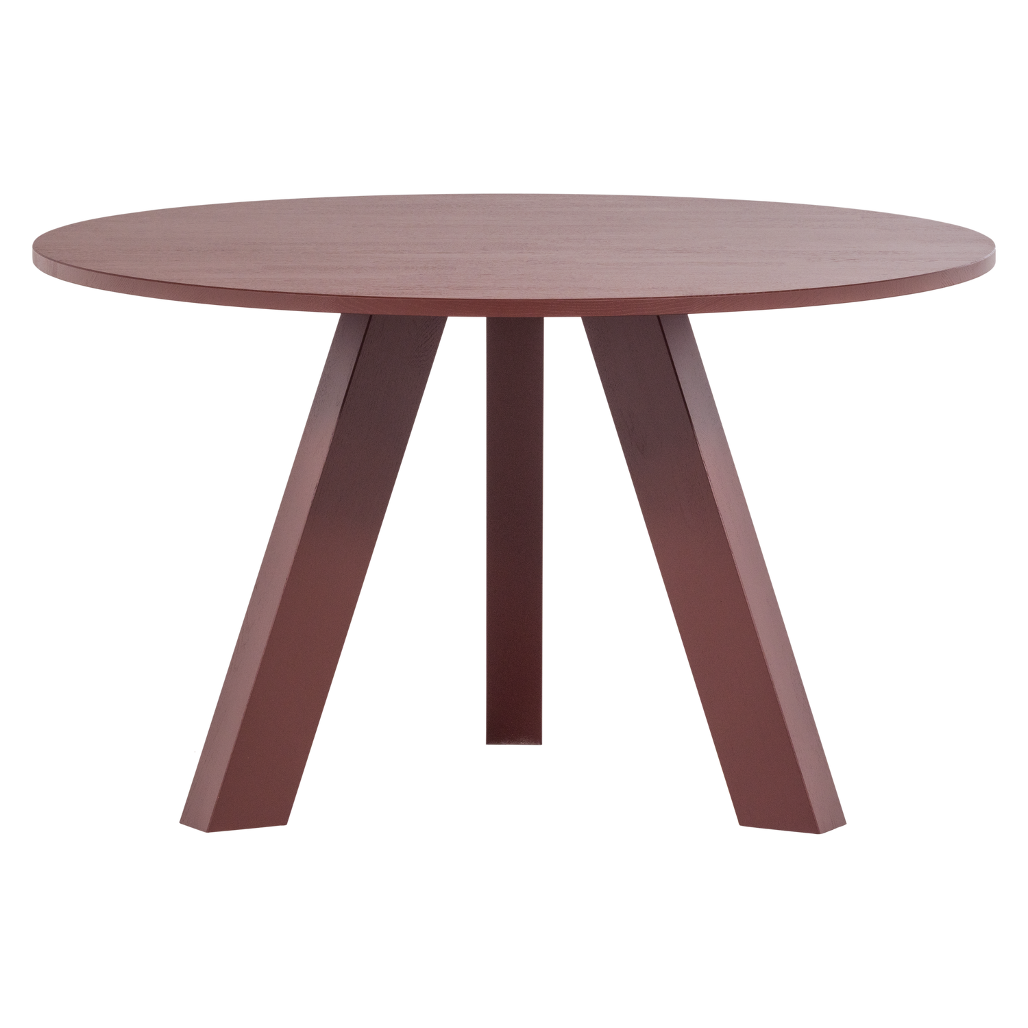 Rhonda eettafel o129 cm eiken middenbruin [fsc]