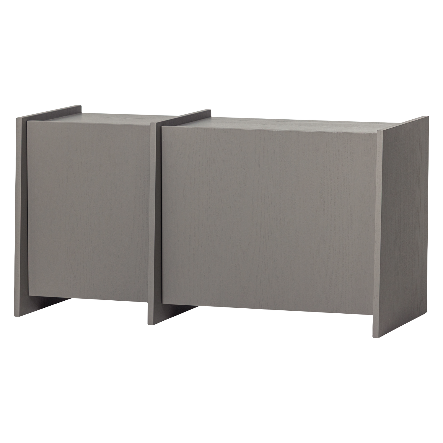 Brock tv meubel 102 cm essen fineer middenbruin [fsc]