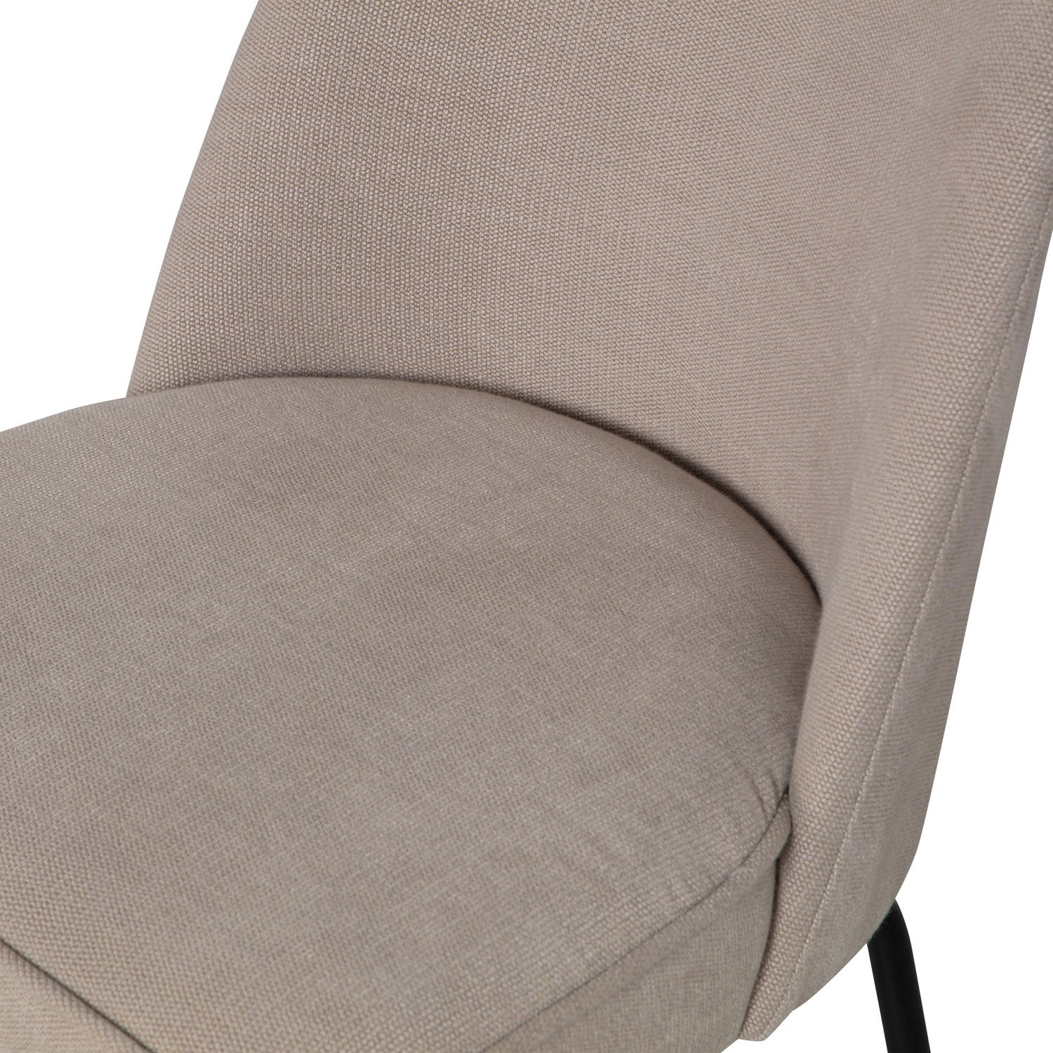 Vogue eetkamerstoel structure velvet brass