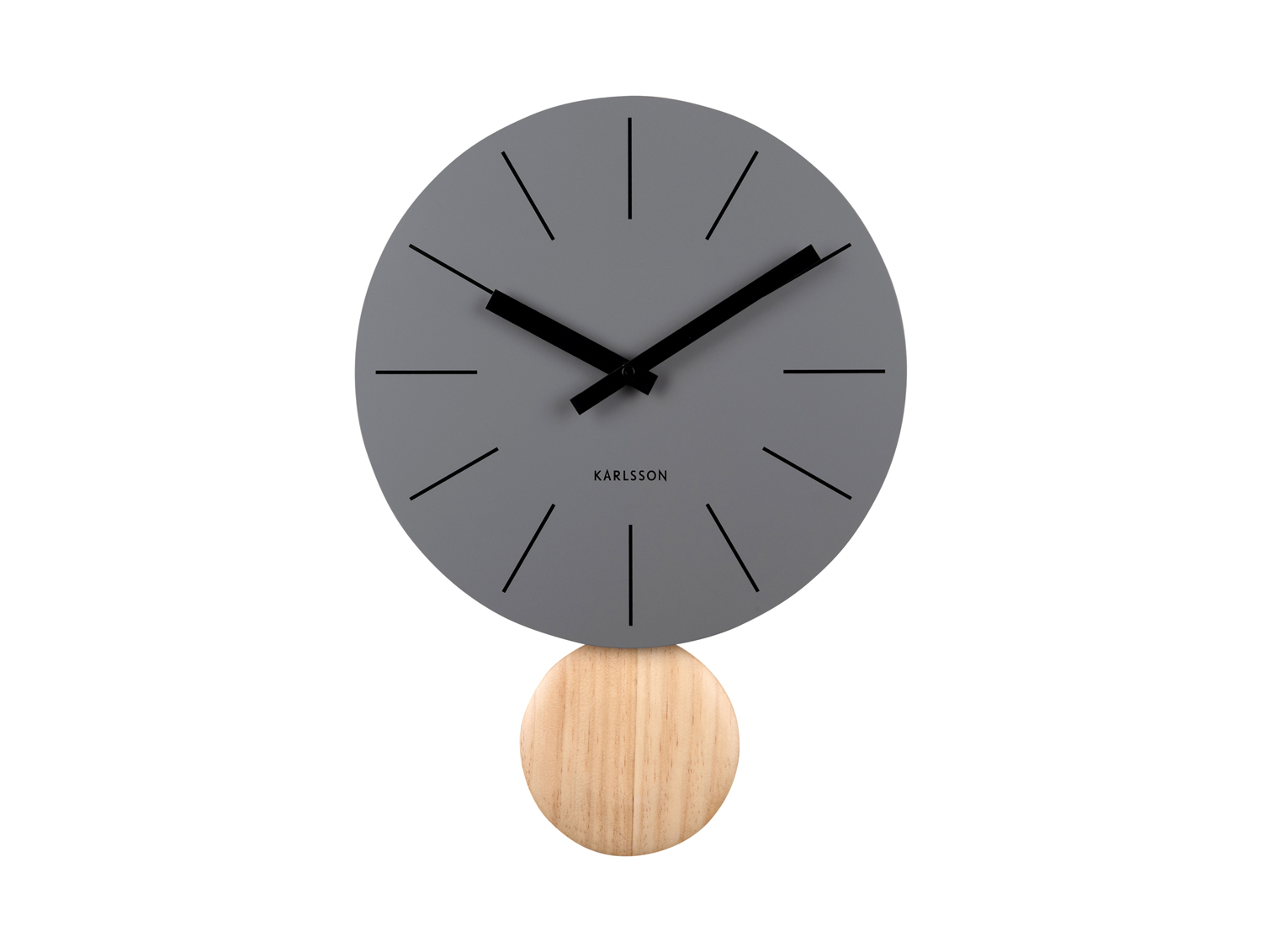 Wandklok Arlo pendulum mat