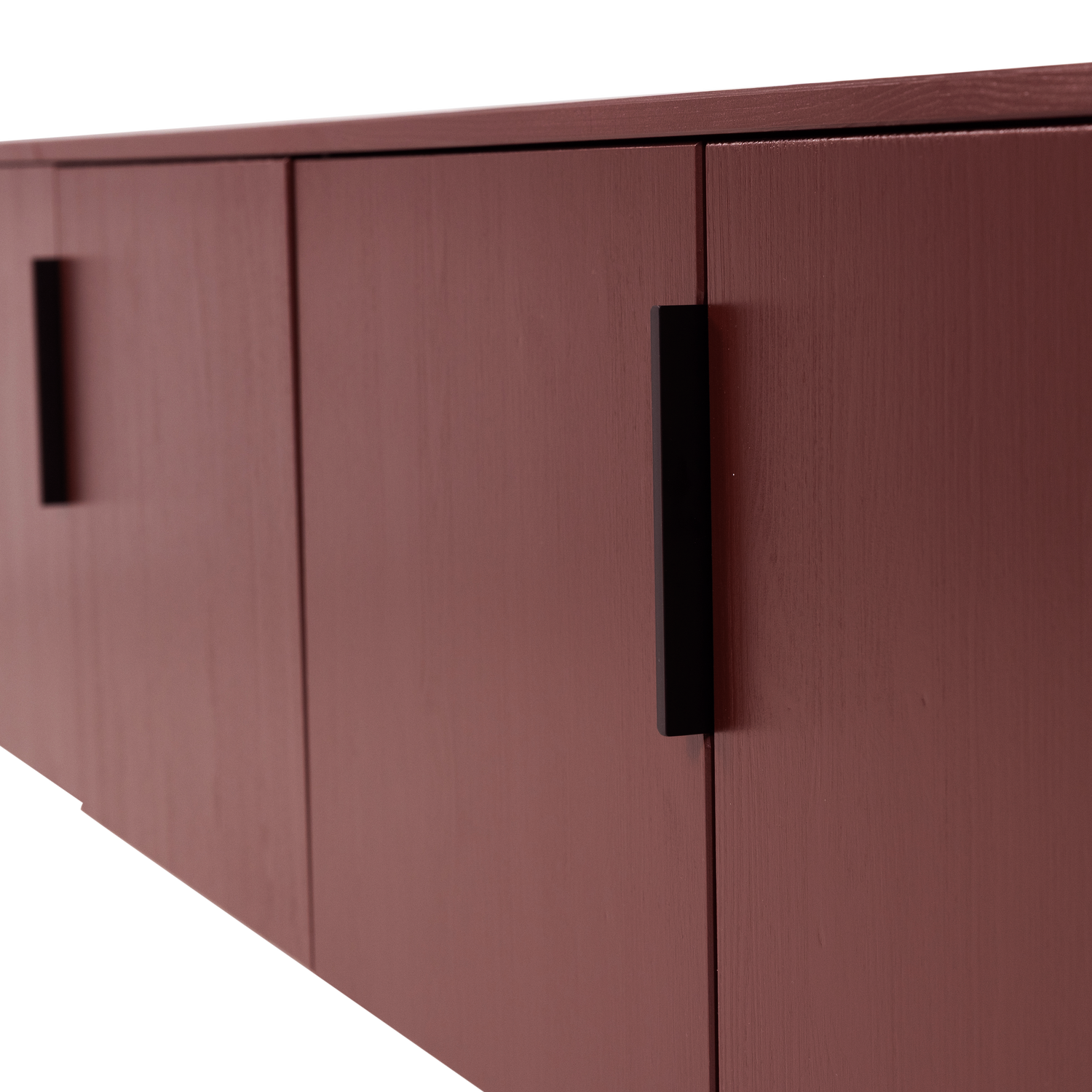 Gunnar tv meubel 200 cm grenen matzwart [fsc]