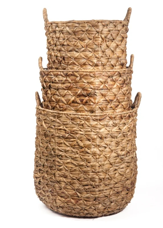 XL bananenblad manden naturel