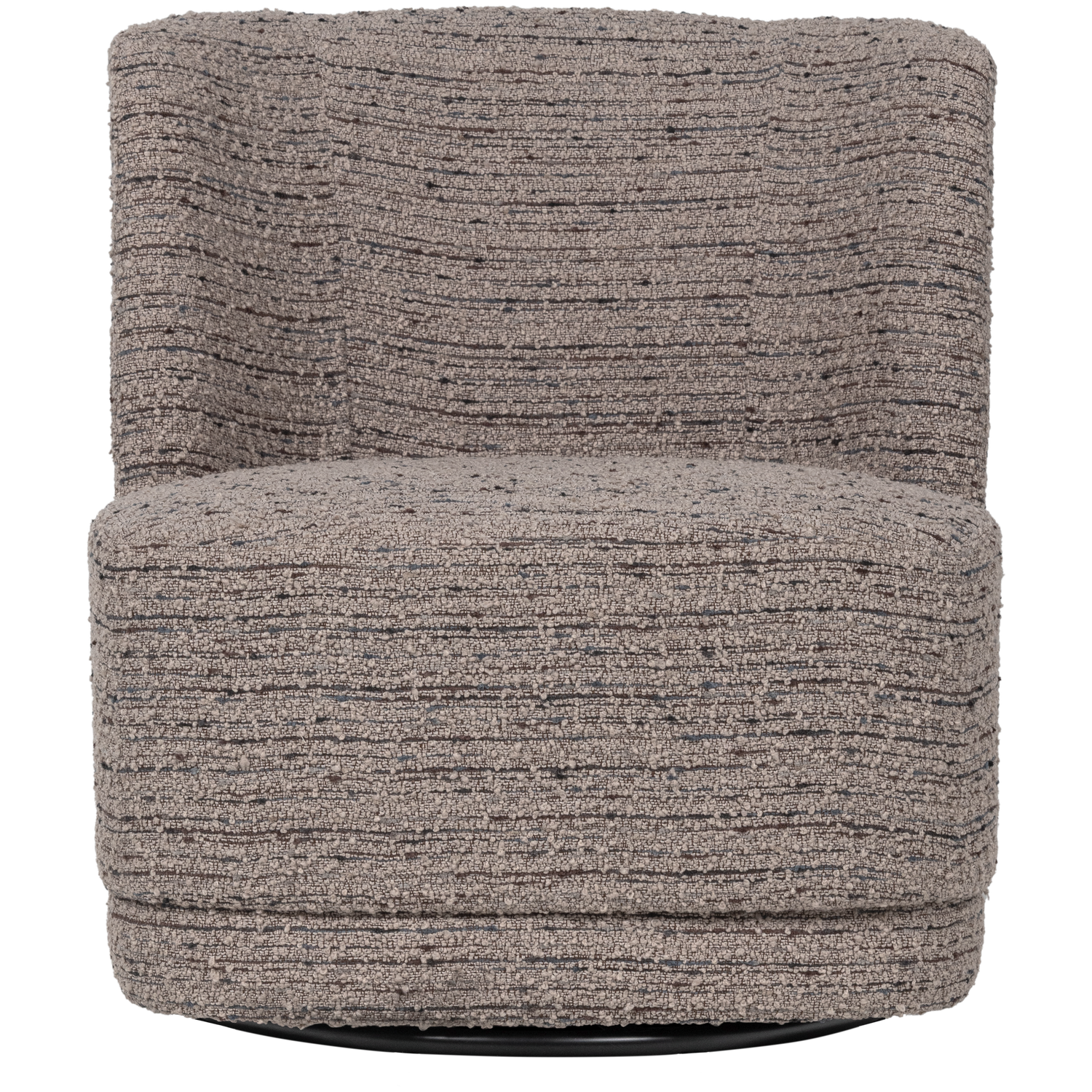 Atty draaifauteuil grove melange grijs [fsc]