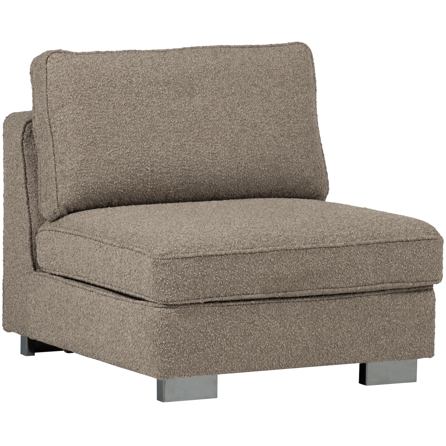 Lazy 1-zits element boucle antraciet