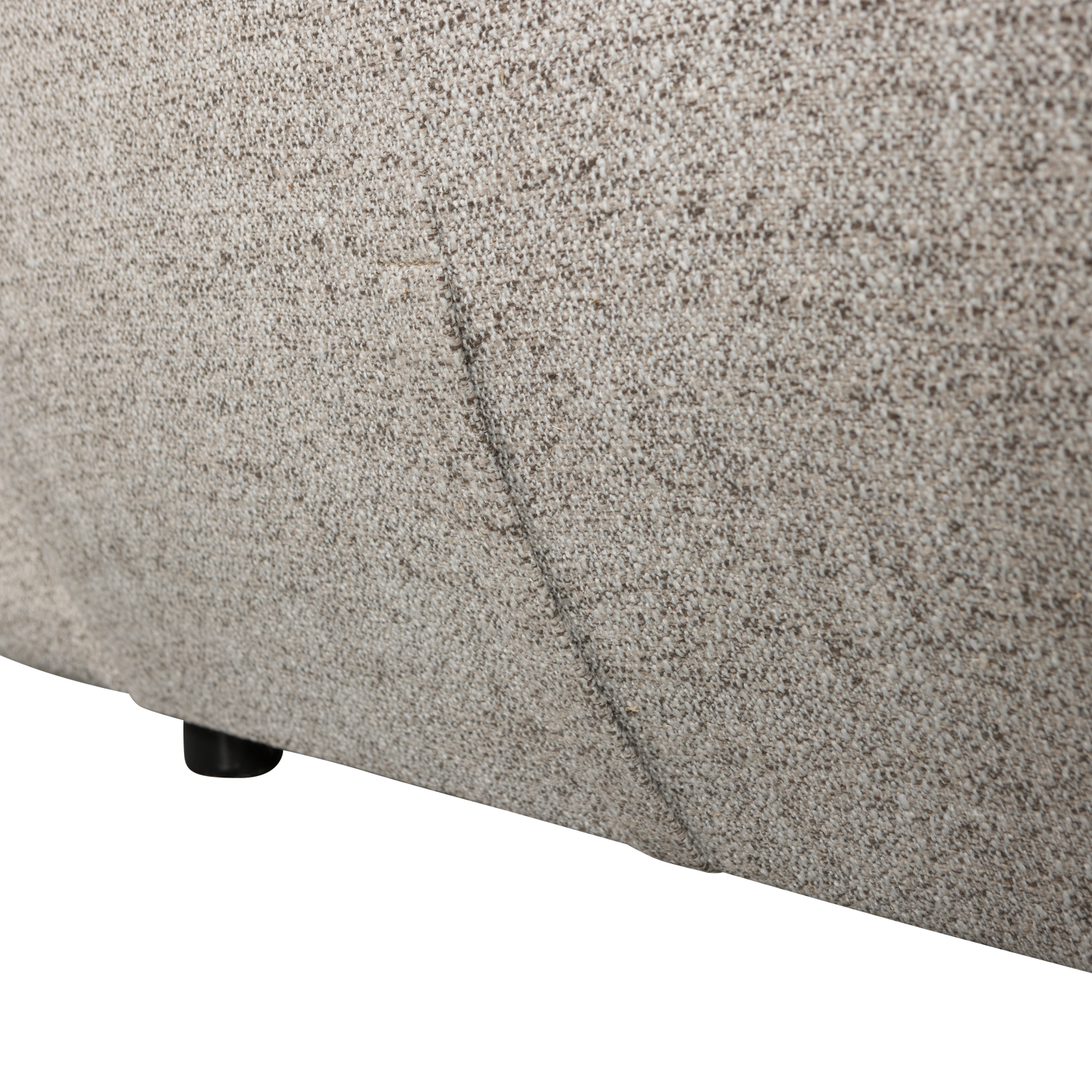 Baggy loveseat geweven chenille bruin