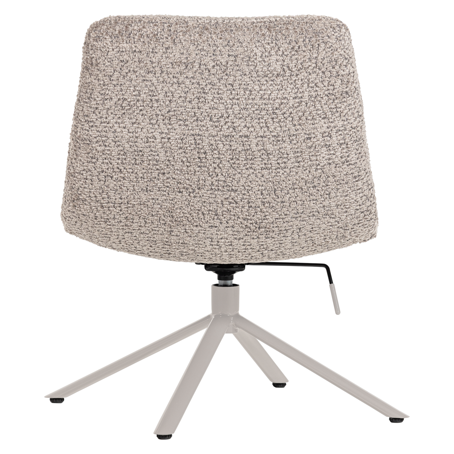 Soren verstelbare draaifauteuil wollig grijs