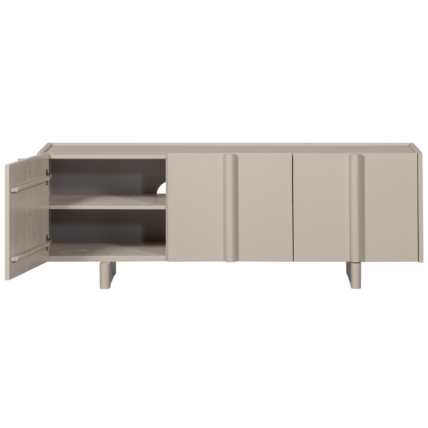 Basu tv meubel 152 cm grenen dust [fsc]