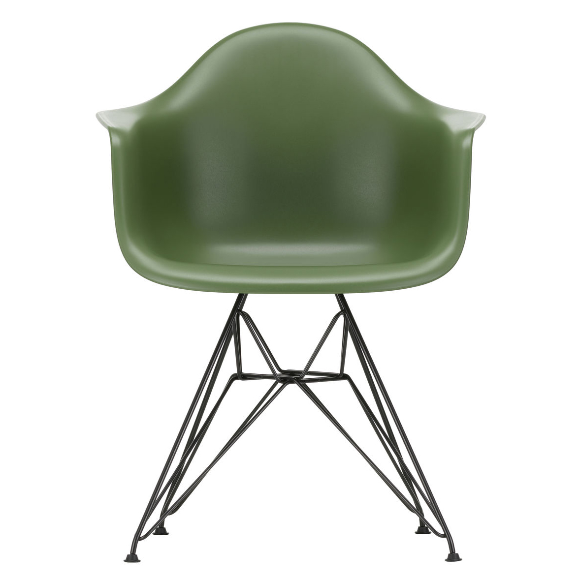 Vitra Eetkamerstoel DAR RE zwart