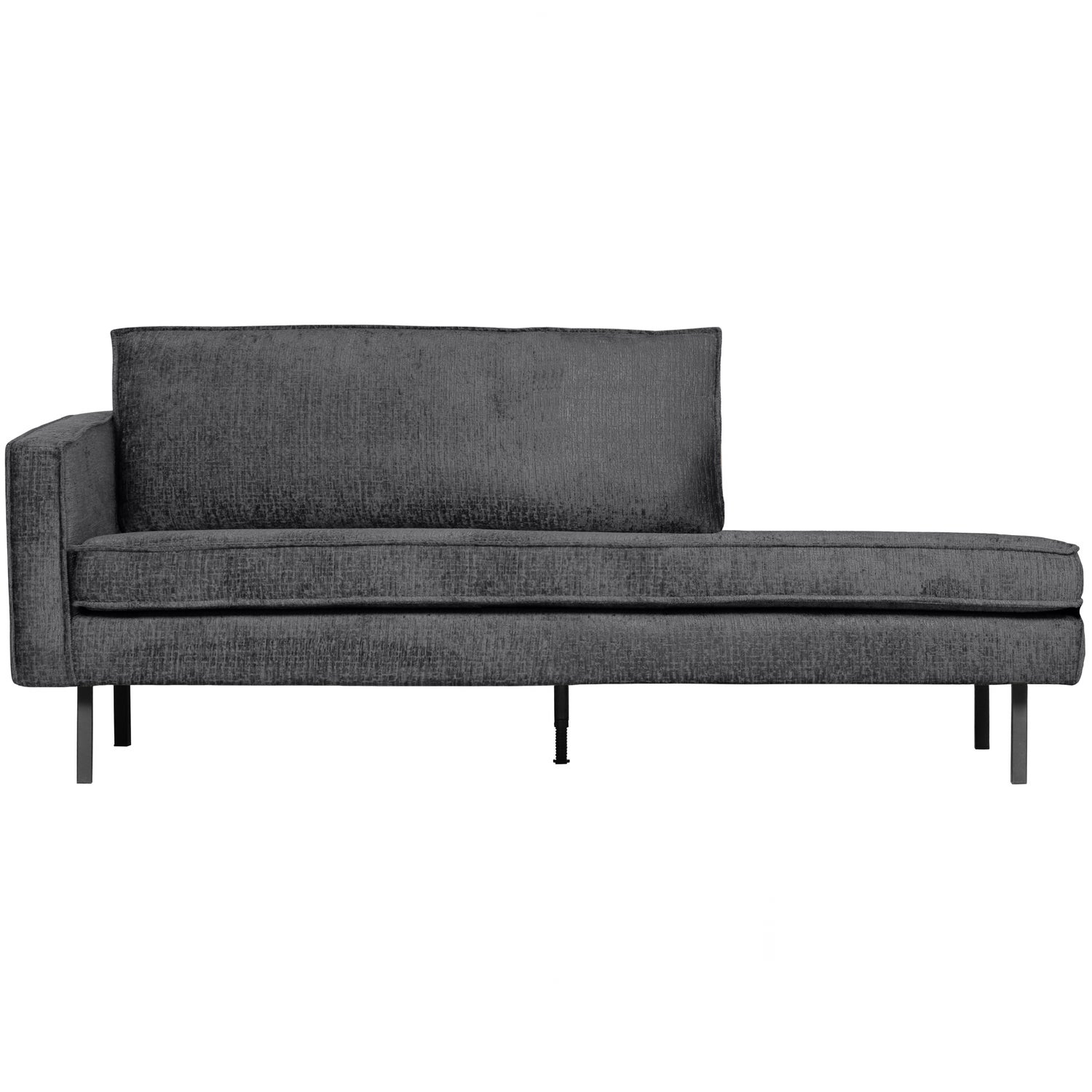 Rodeo daybed links structure velvet brass