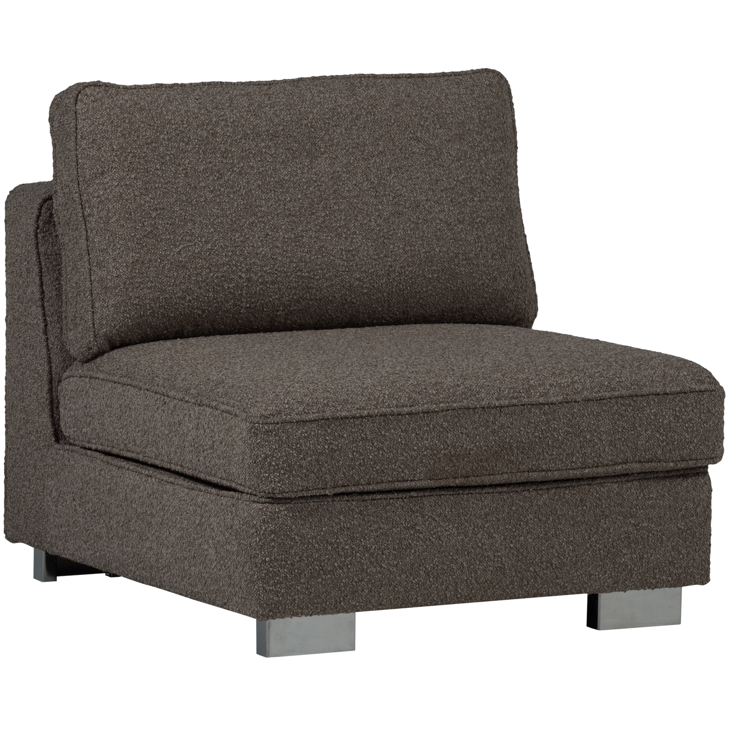 Lazy 1-zits element boucle antraciet