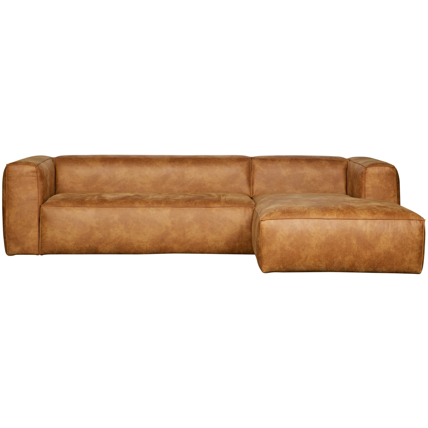 Bean hoekbank rechts chenille velvet taupe