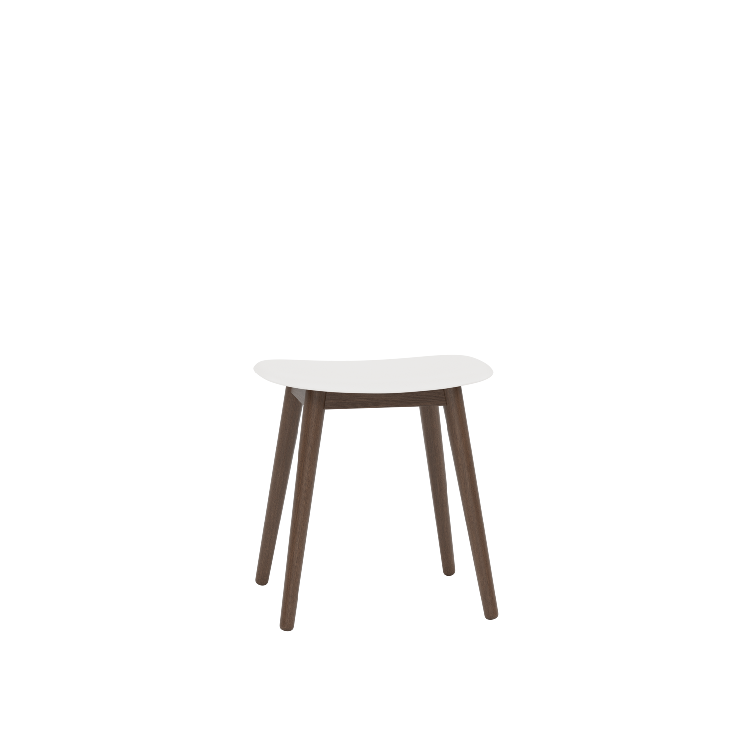 Muuto kruk Fiber Stool Wood Base