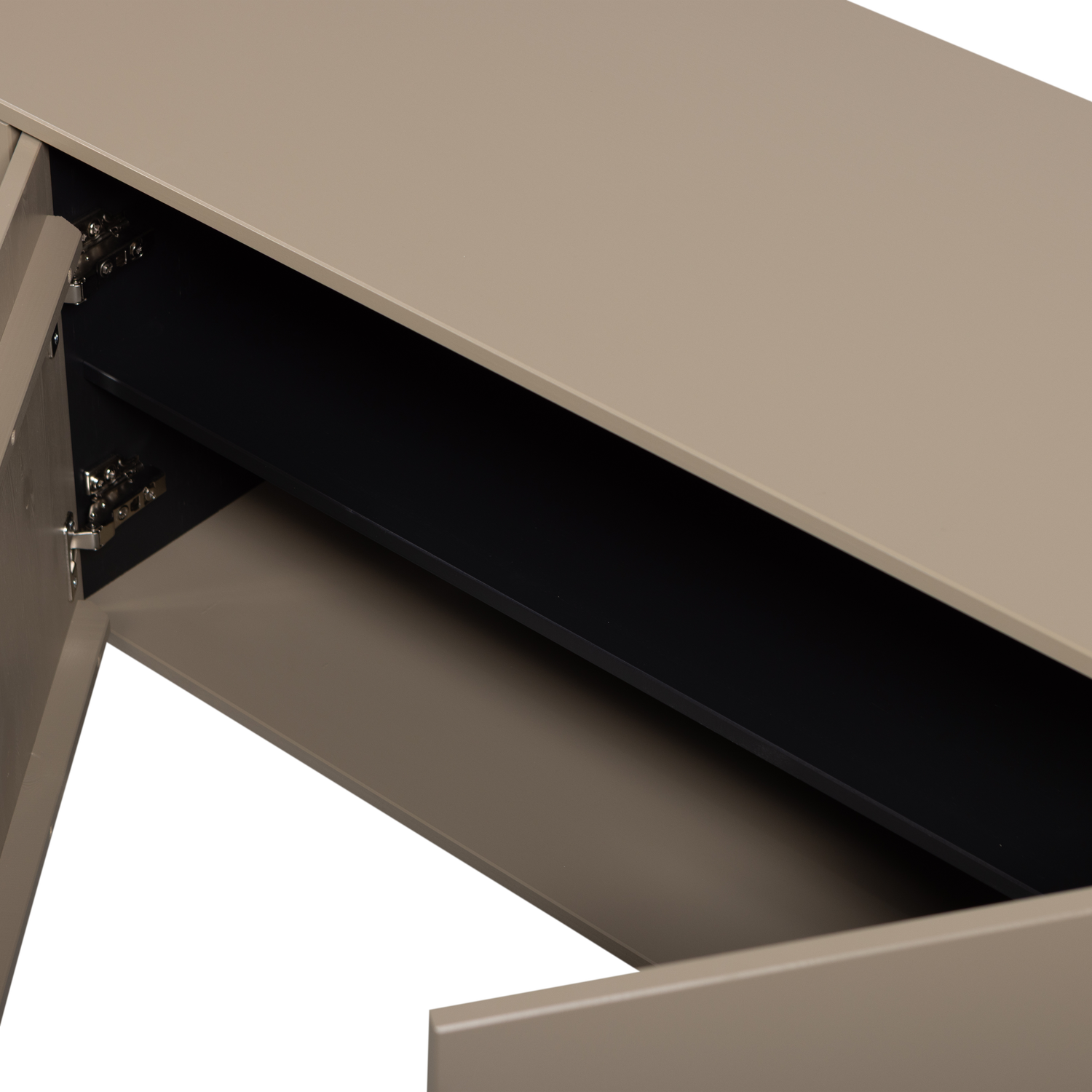 Gunnar tv meubel 200 cm grenen matzwart [fsc]