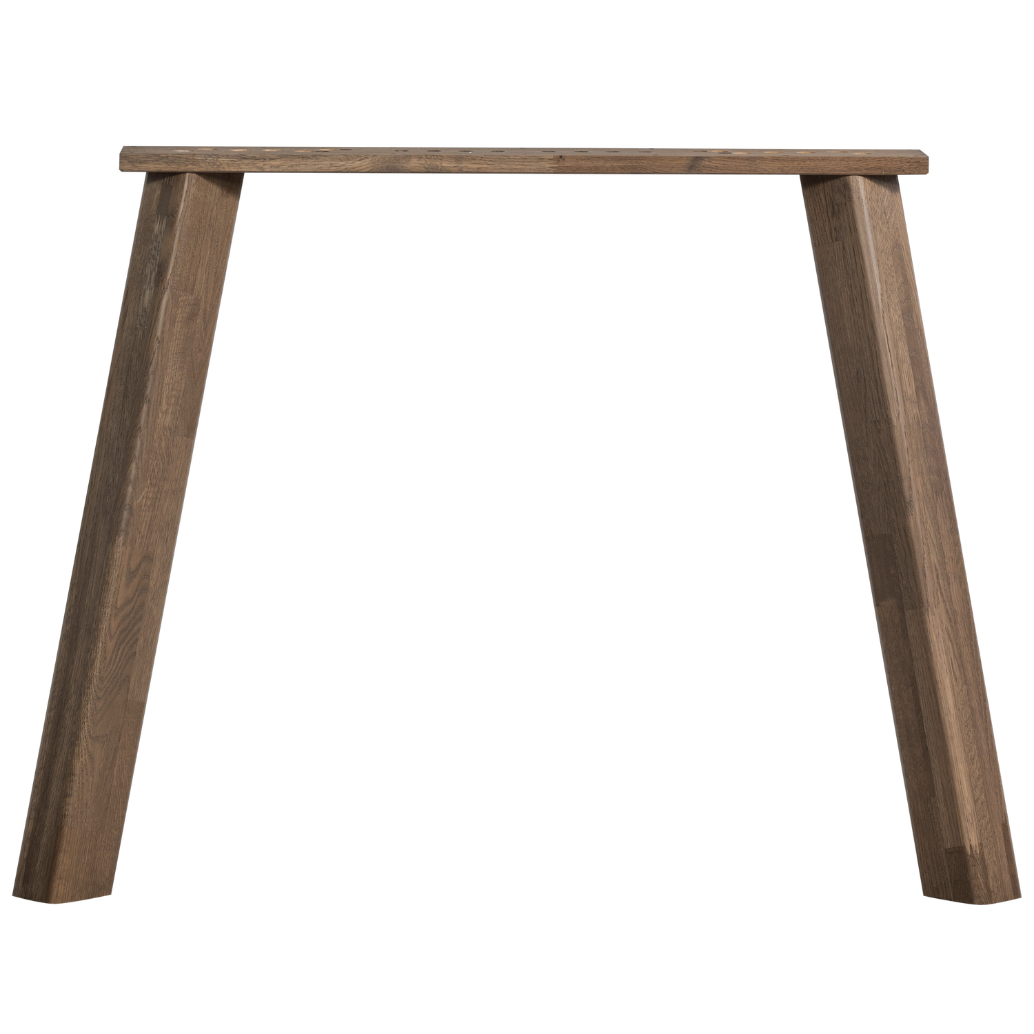 Haarlem 4-standen poot eiken pebble grey set van 2 [fsc]