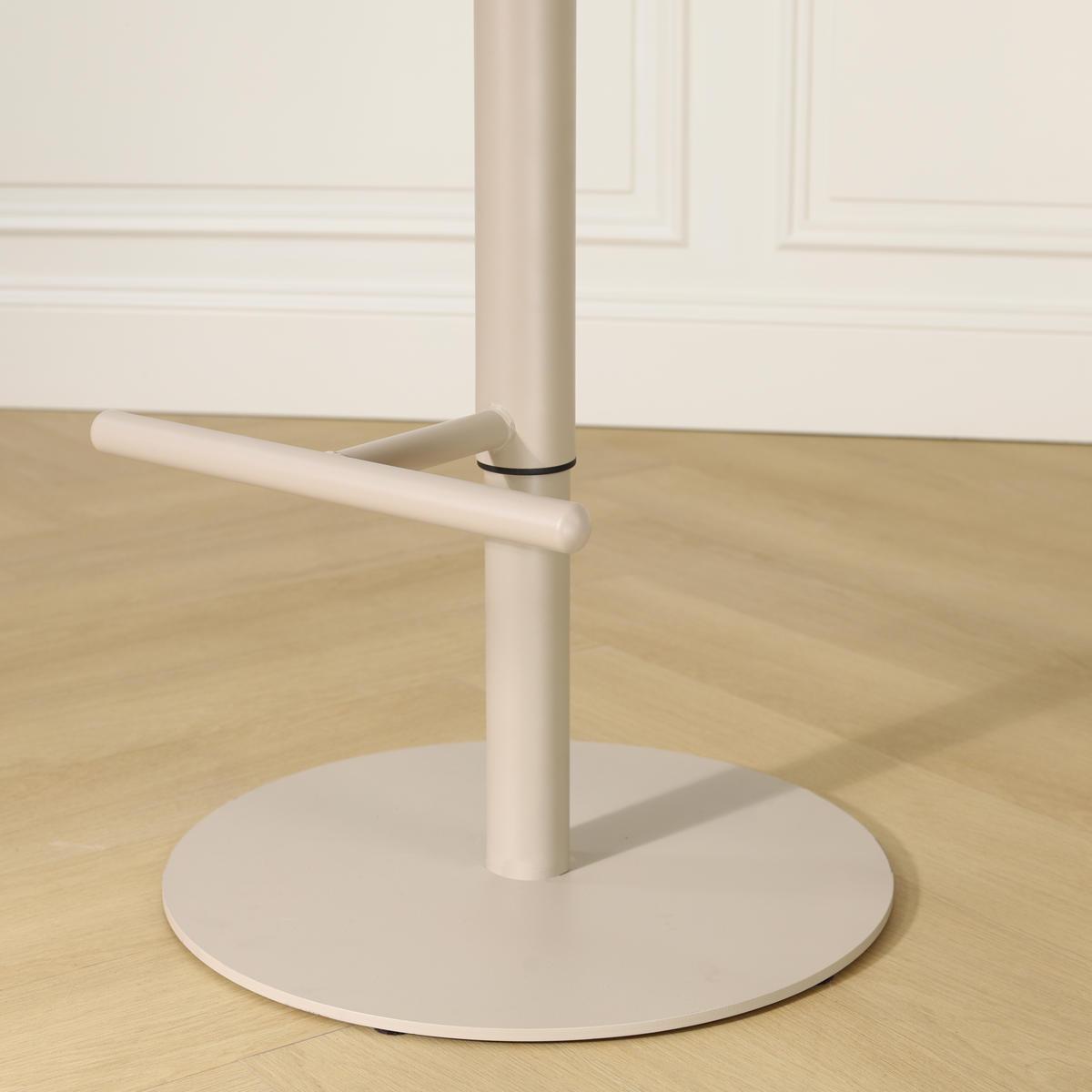 Niva-Eef draaibare tulp barkruk - beige