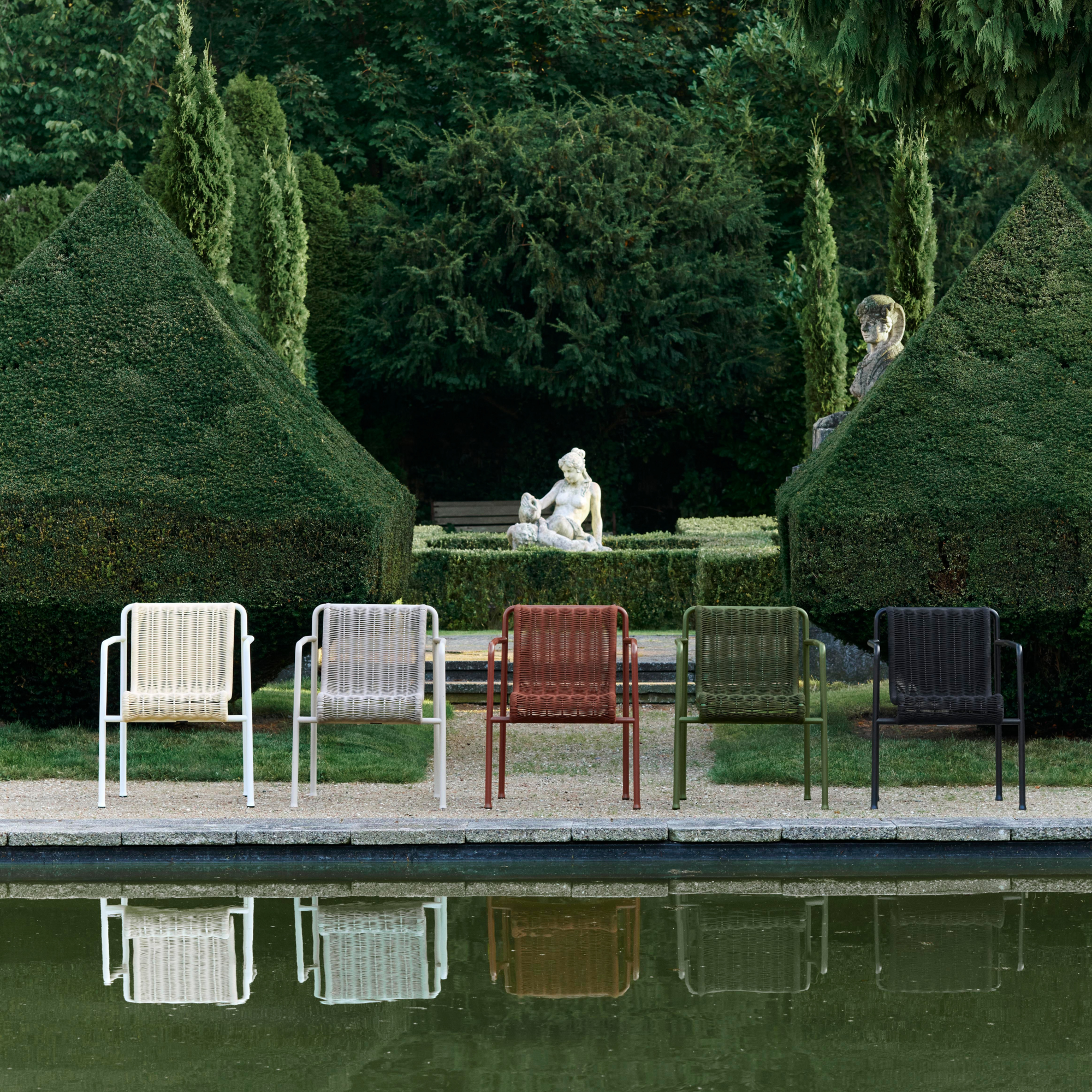 HAY Palissade Cord Dining Armchair