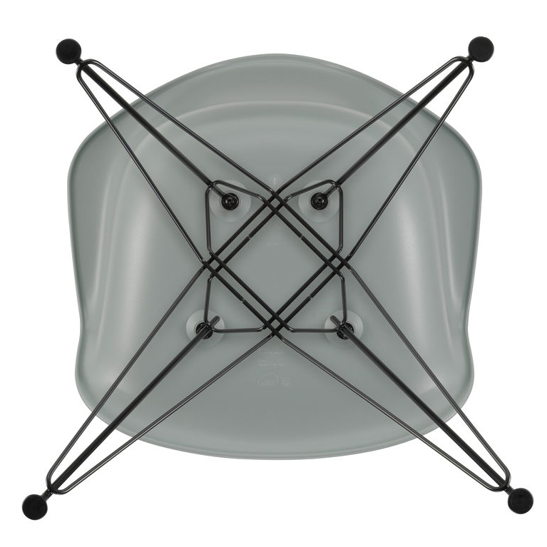 Vitra Eetkamerstoel DAR RE zwart