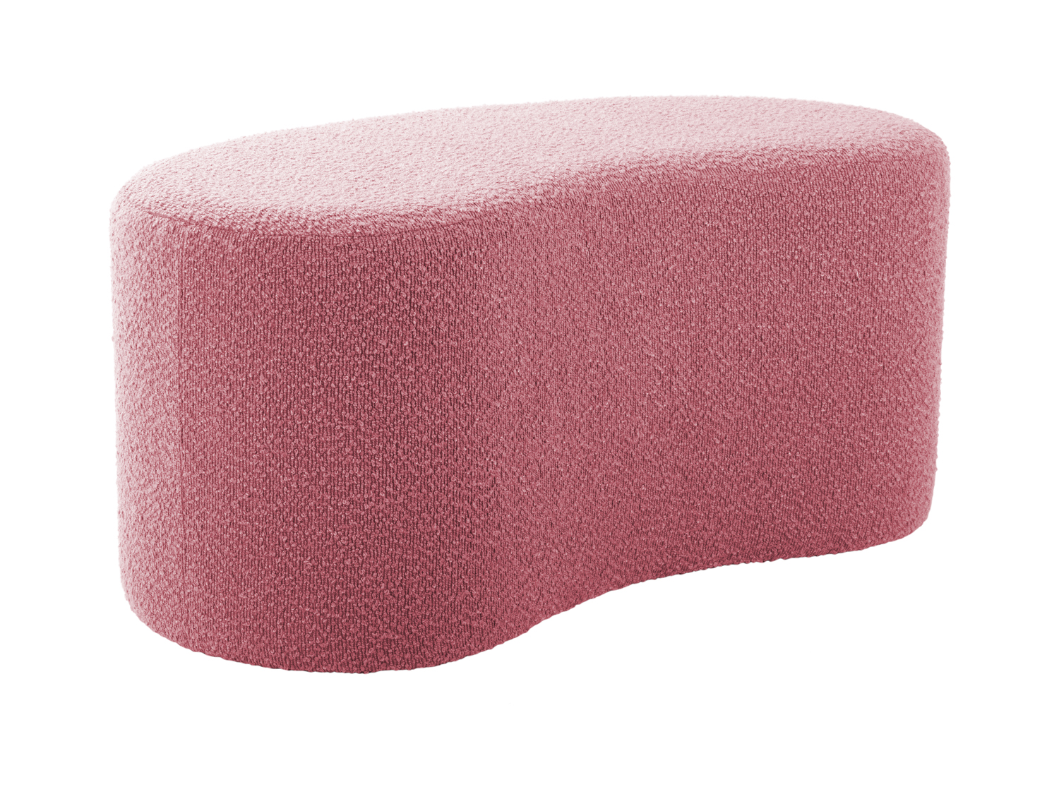 Pouf Ada wave bouclé