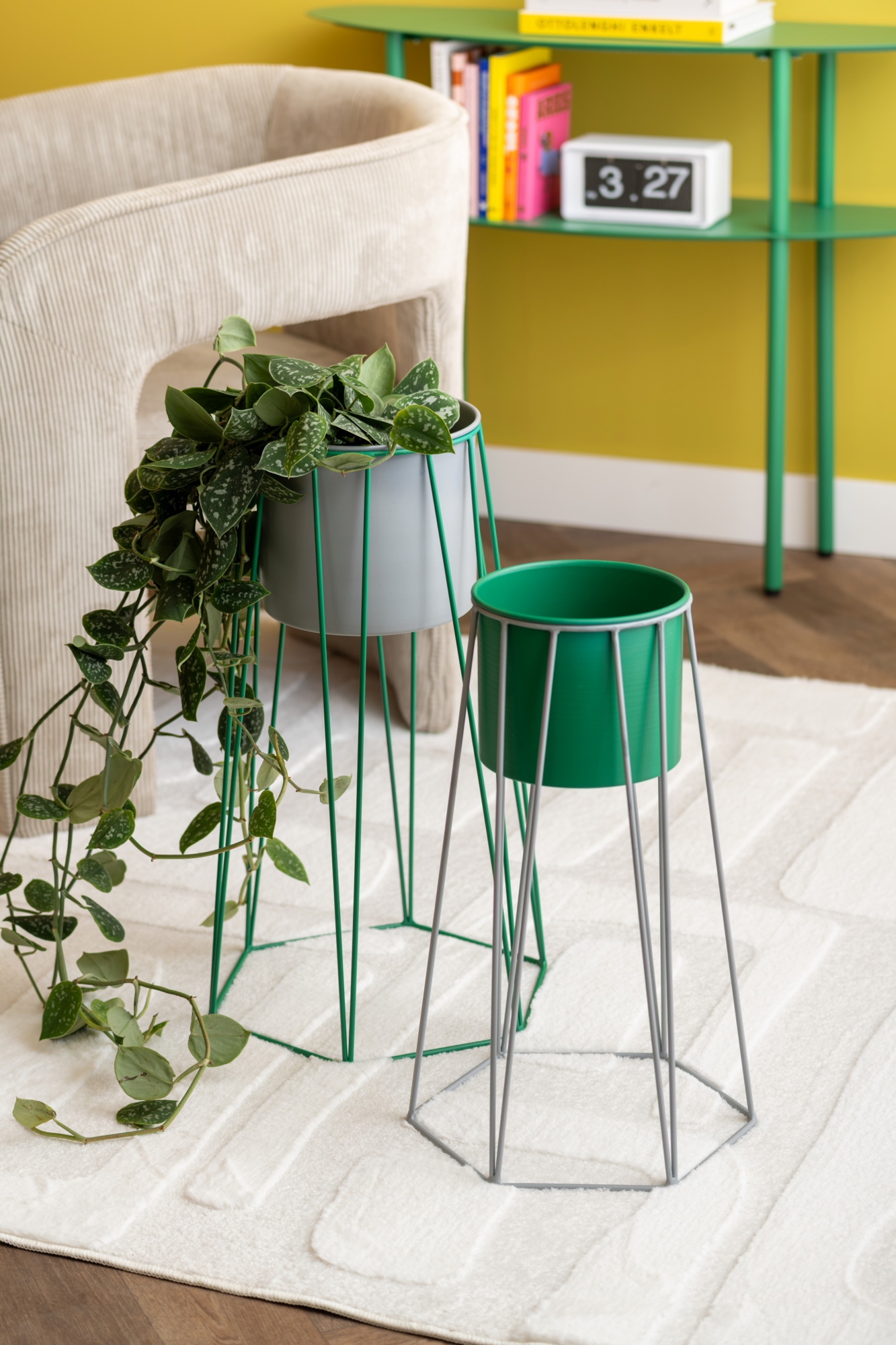 Bloempot set Cool Retro