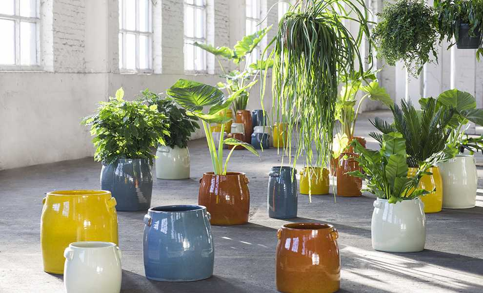 Serax plantenpot Costa grijs