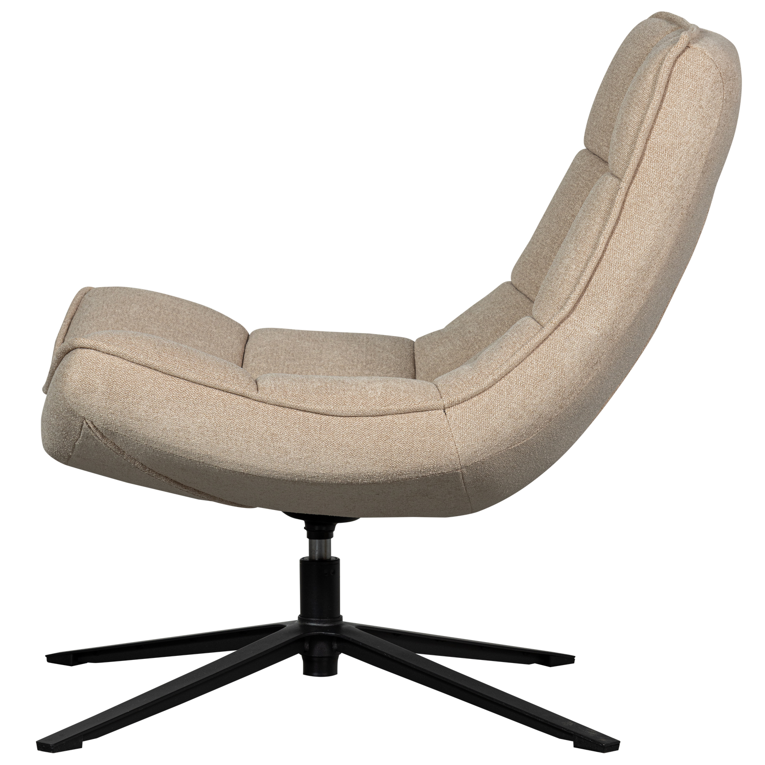 Maudi draaifauteuil chenille structuur groen