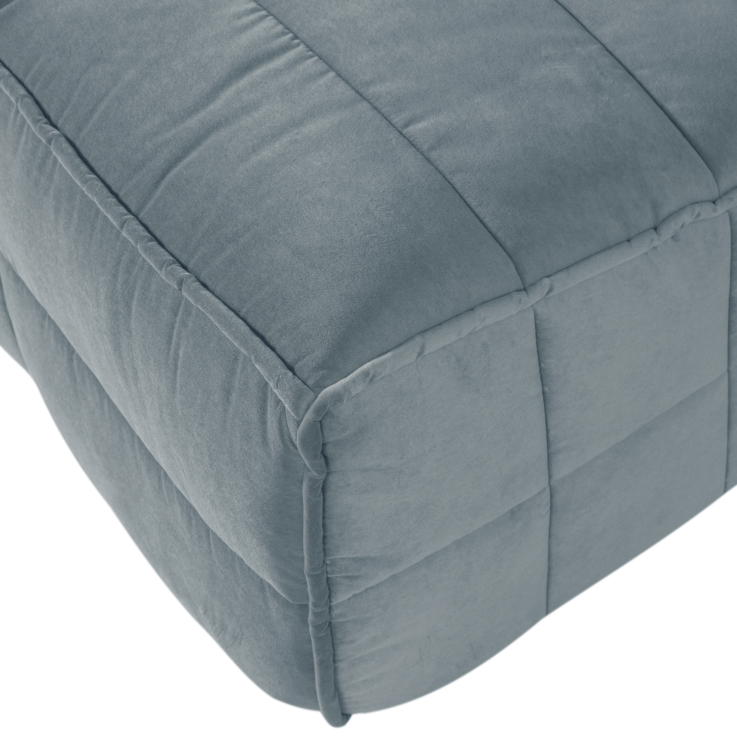 Cluster eetbankje met rugleuning boucle khaki bruin