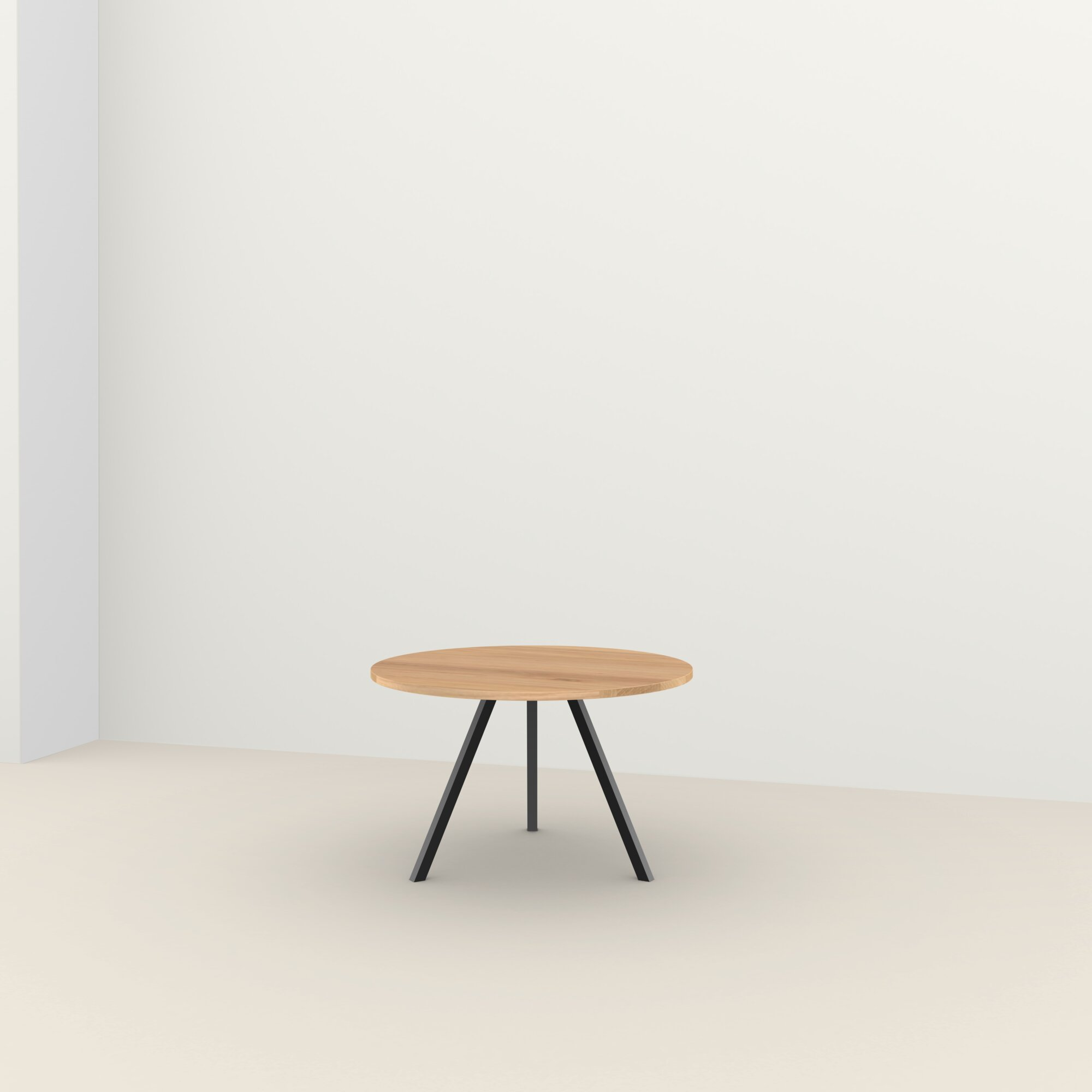 Studio HENK tafel New Classic Rond Tripod, zwart frame - Smart Collectie